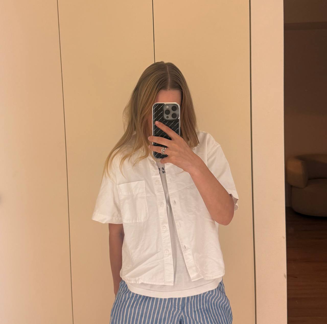 Рубашка Uniqlo x JW Anderson, размер S