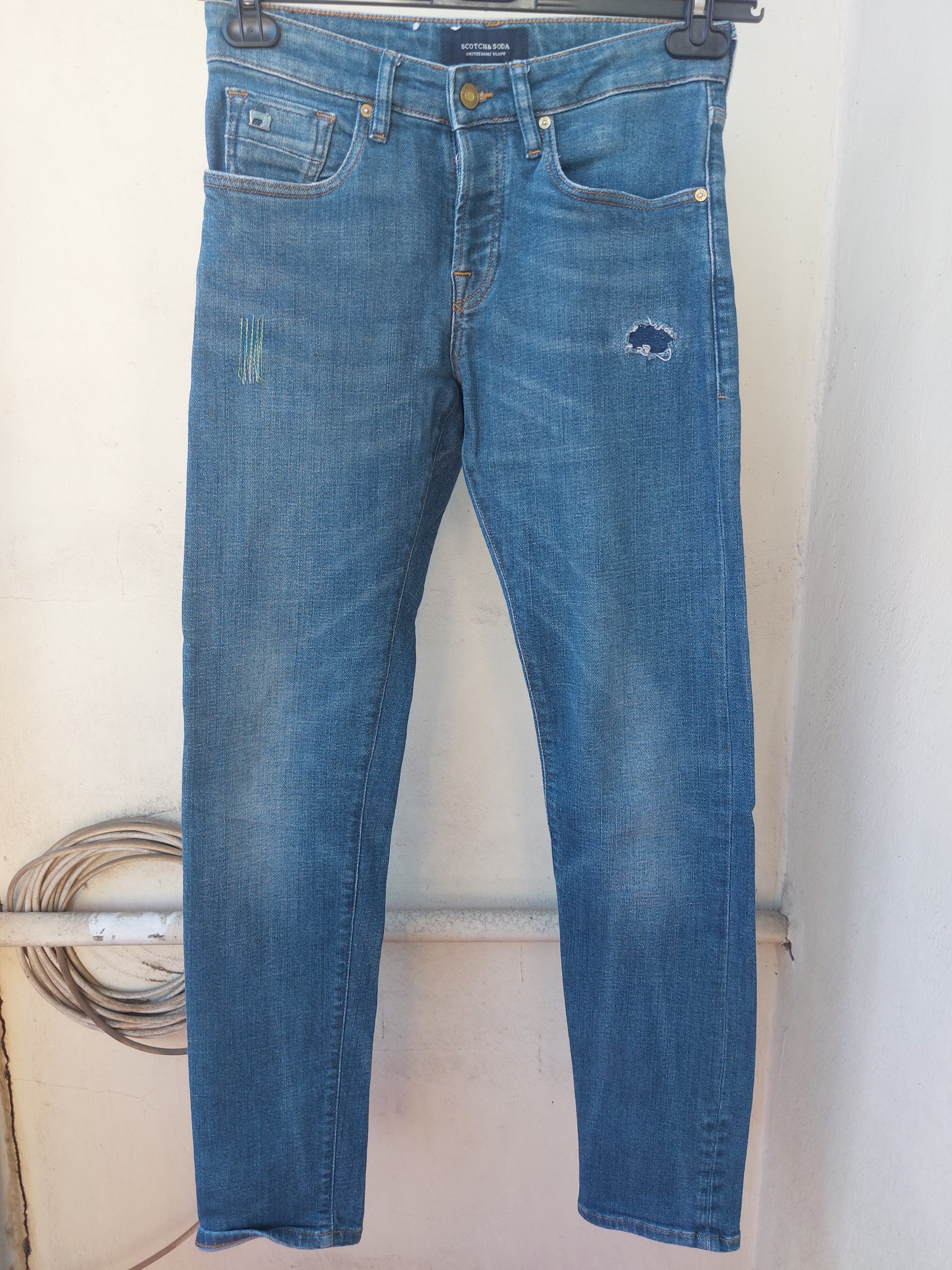 Джинсы G-Star Raw Motac 3D синие 29/32