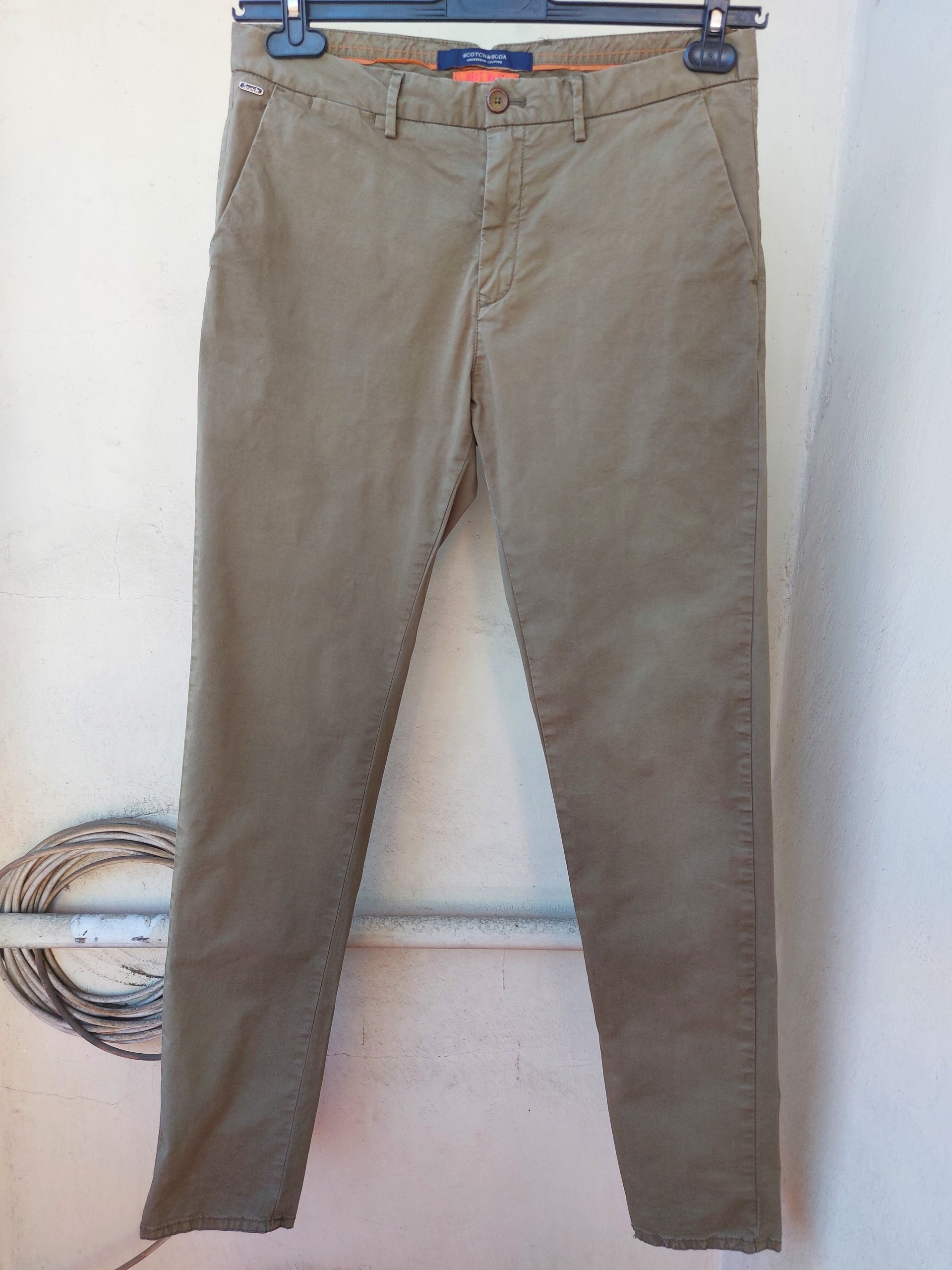Брюки Scotch&Soda хаки 30/32