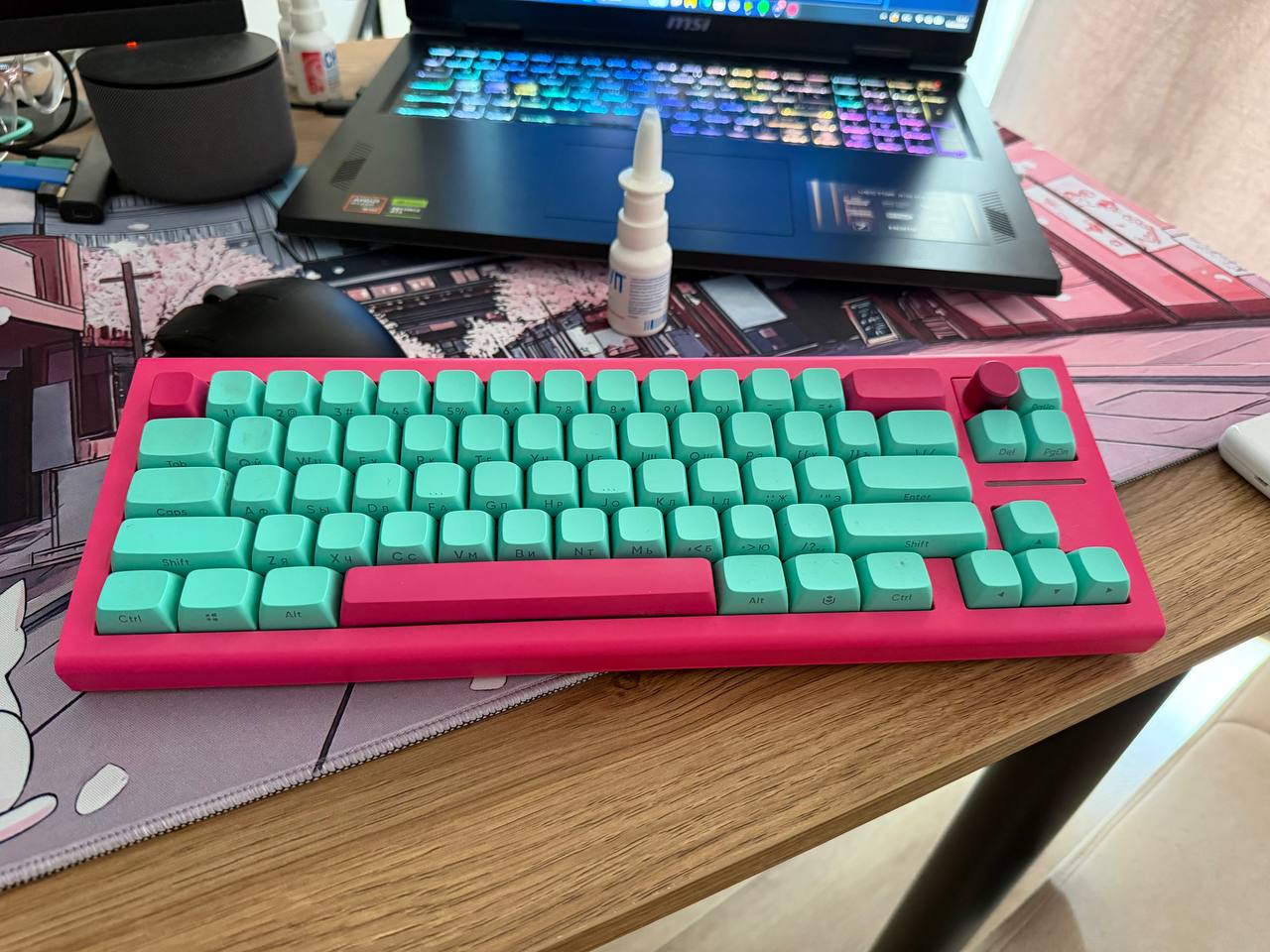 Магнитная игровая клавиатура от ютубера