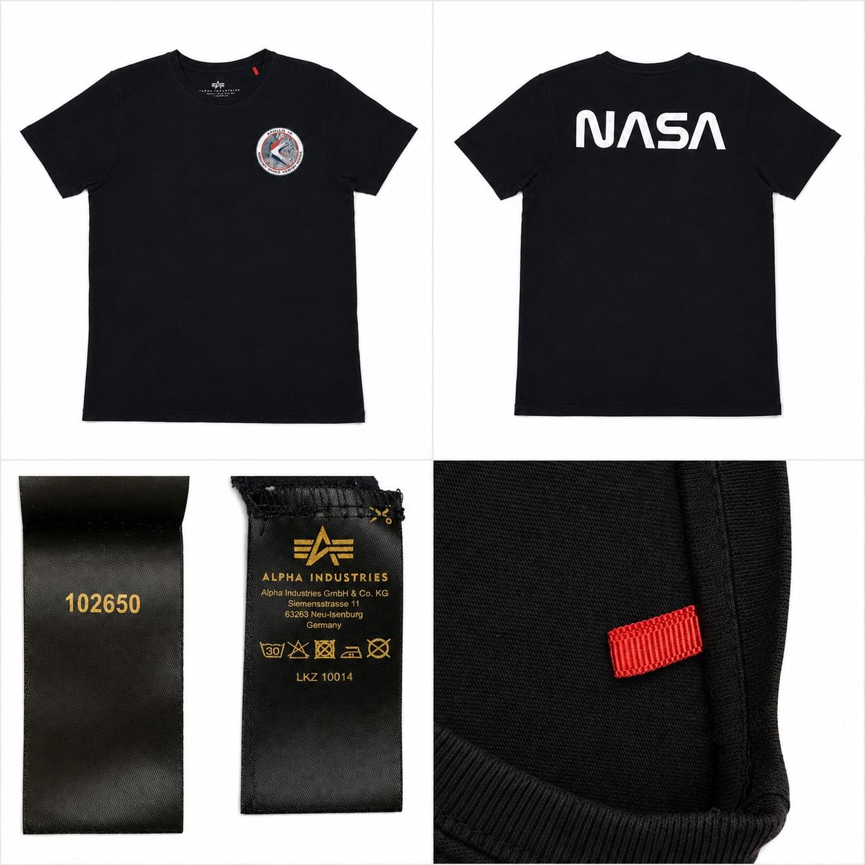 Alpha Industries x NASA куртка, размер S