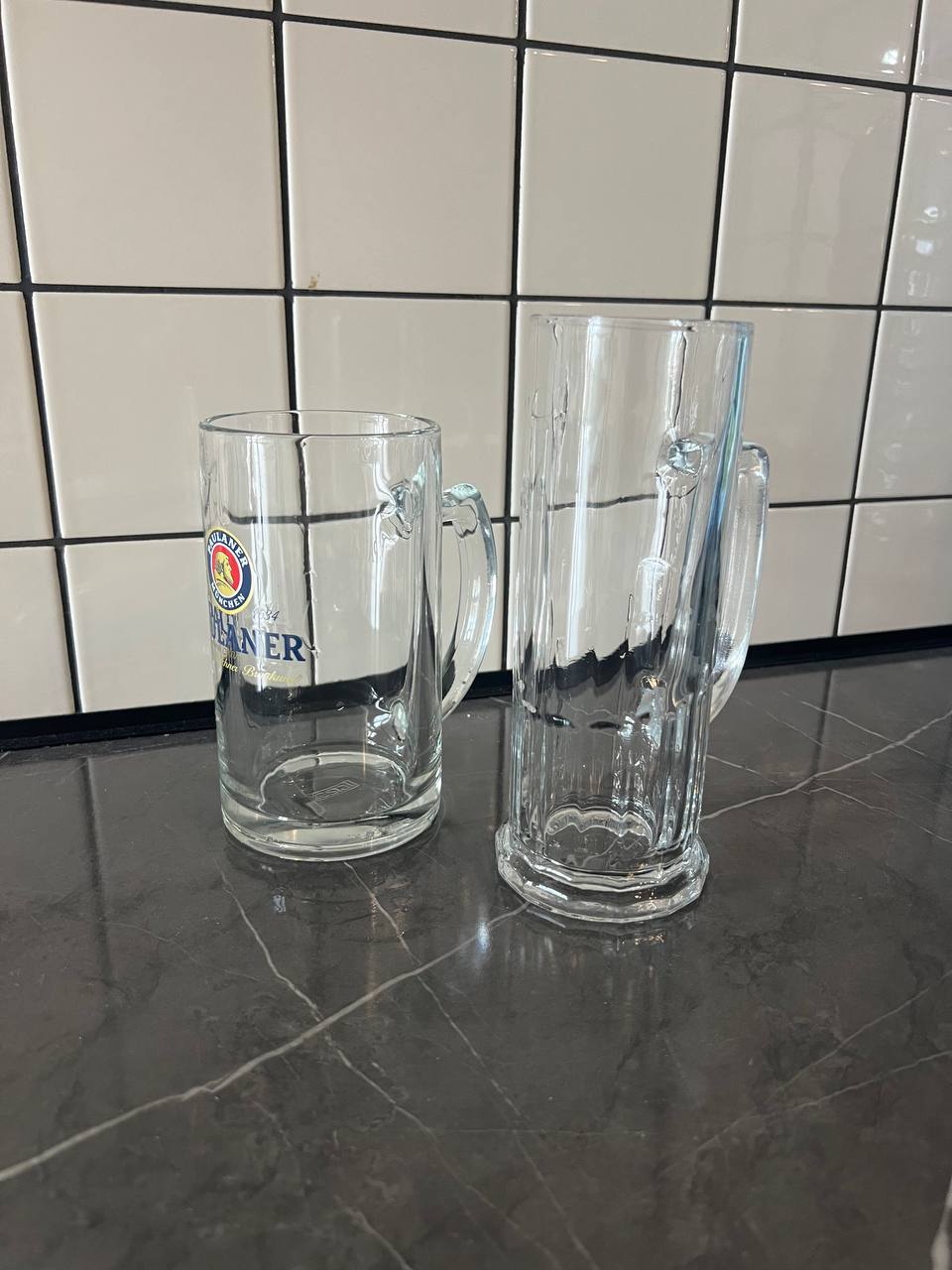 2 пивные кружки Paulaner 0,5 л и 0,3 л