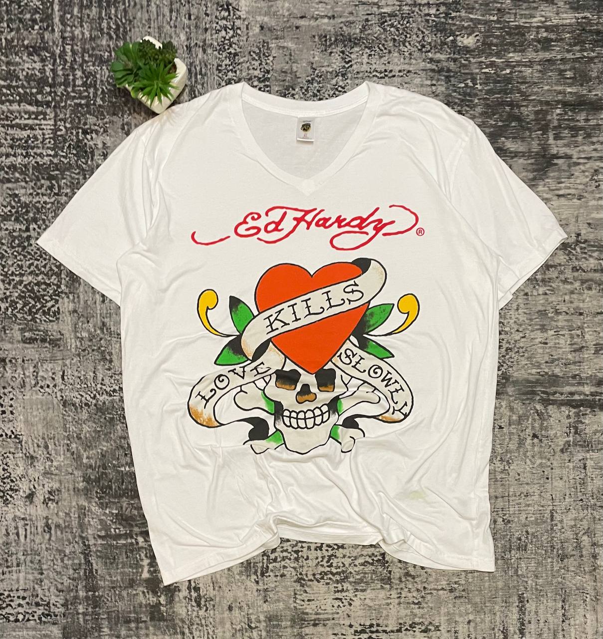 Ed Hardy футболка XL