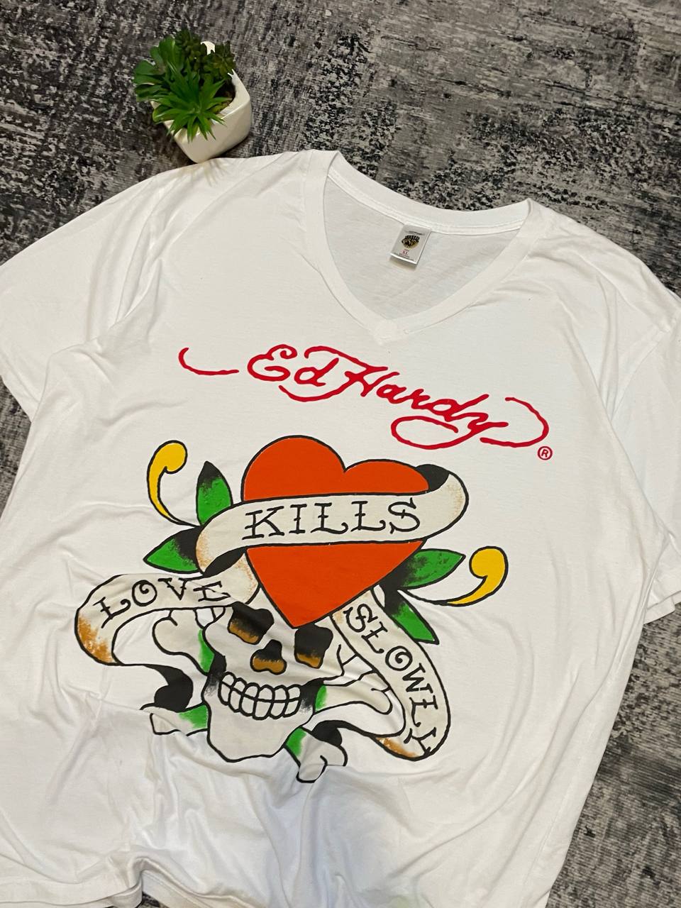 Ed Hardy футболка XL