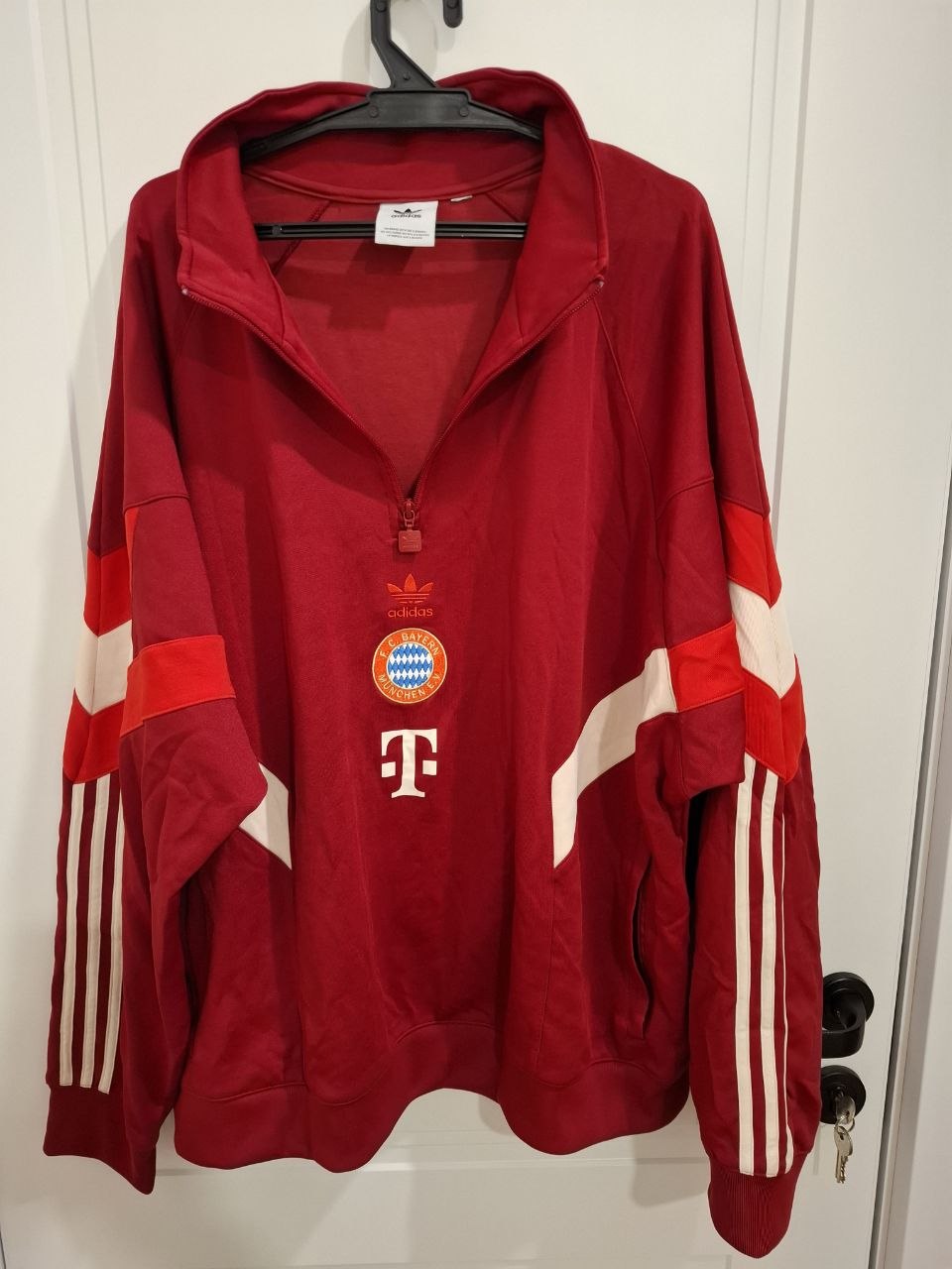 Adidas FC Bayern OG Half-Zip ретро олимпийка