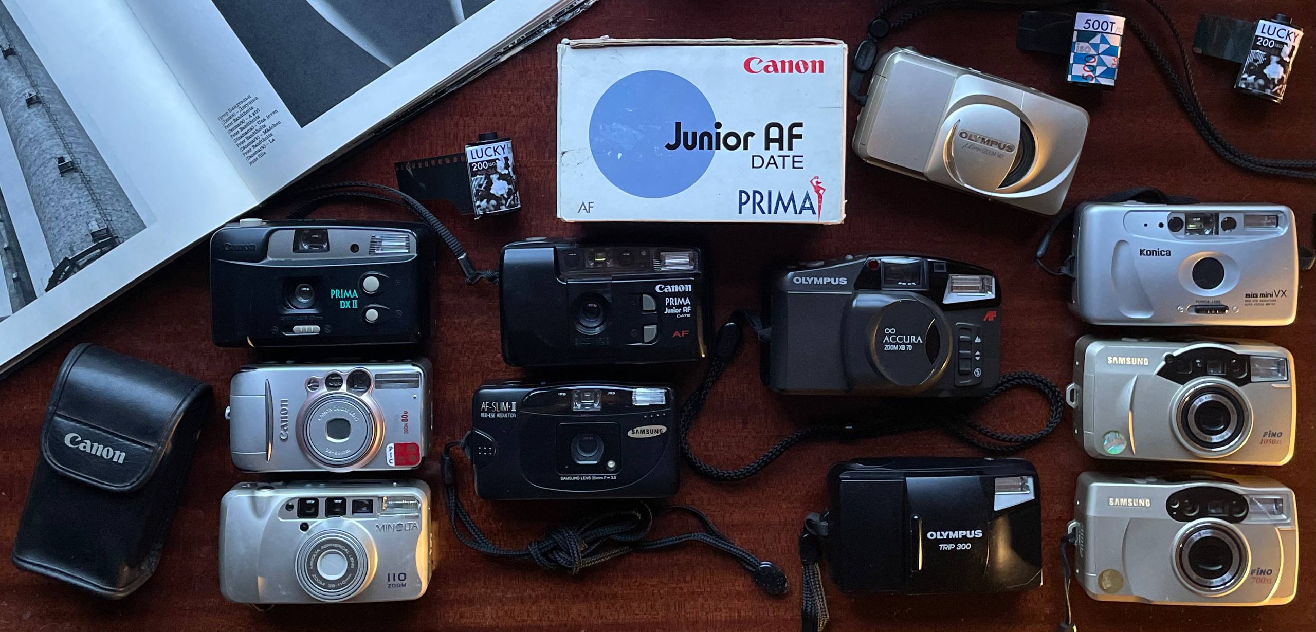 Canon Prima DX II плёночная камера