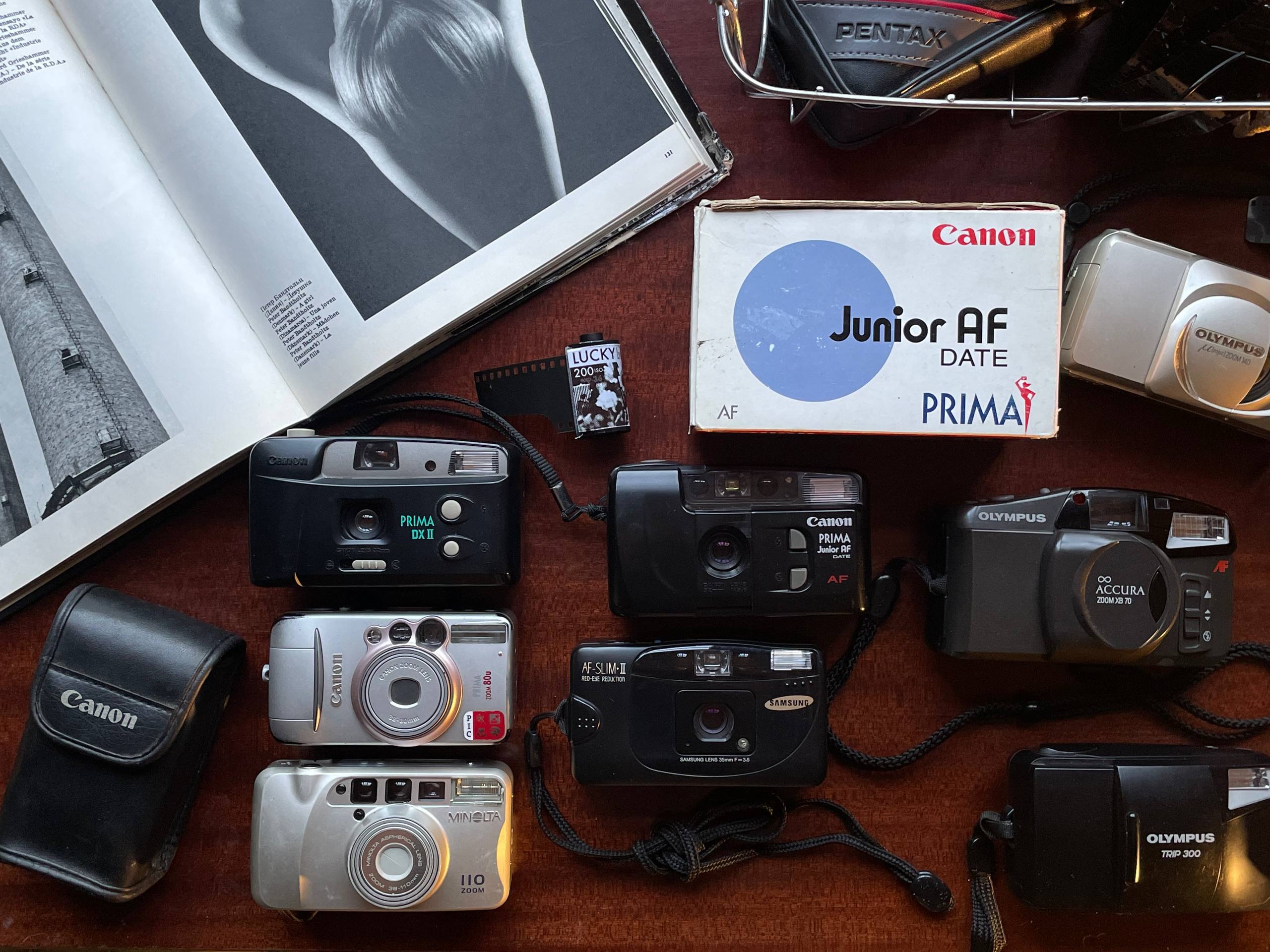 Canon Prima DX II плёночная камера