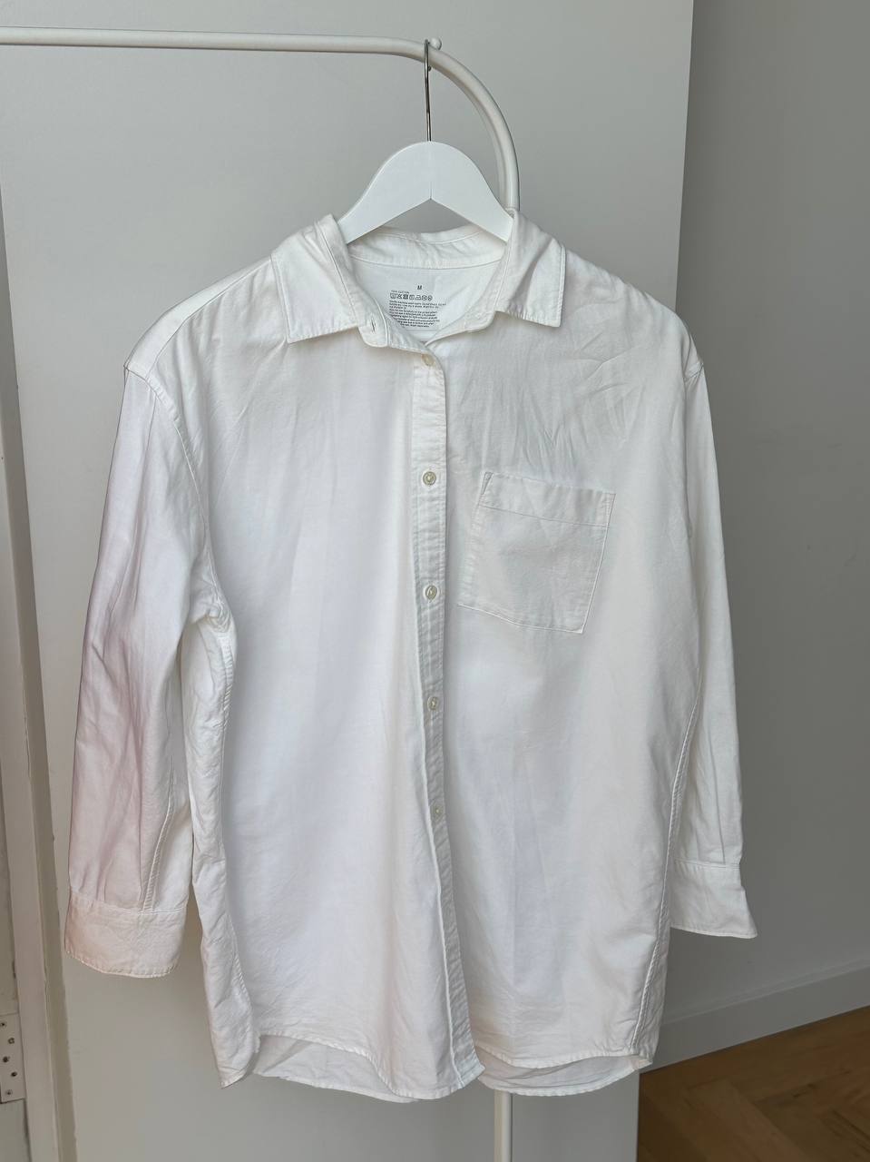 Базовая белая рубашка MUJI