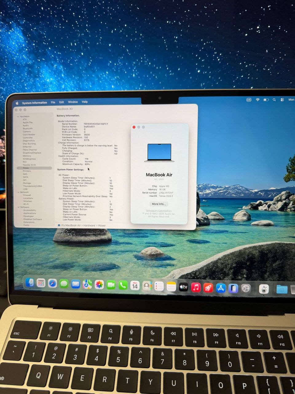 MacBook Air M2 16/256GB