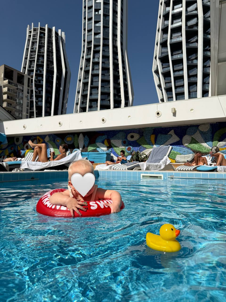 Круг для плавания SwimTrainer для детей 3 мес - 4 лет