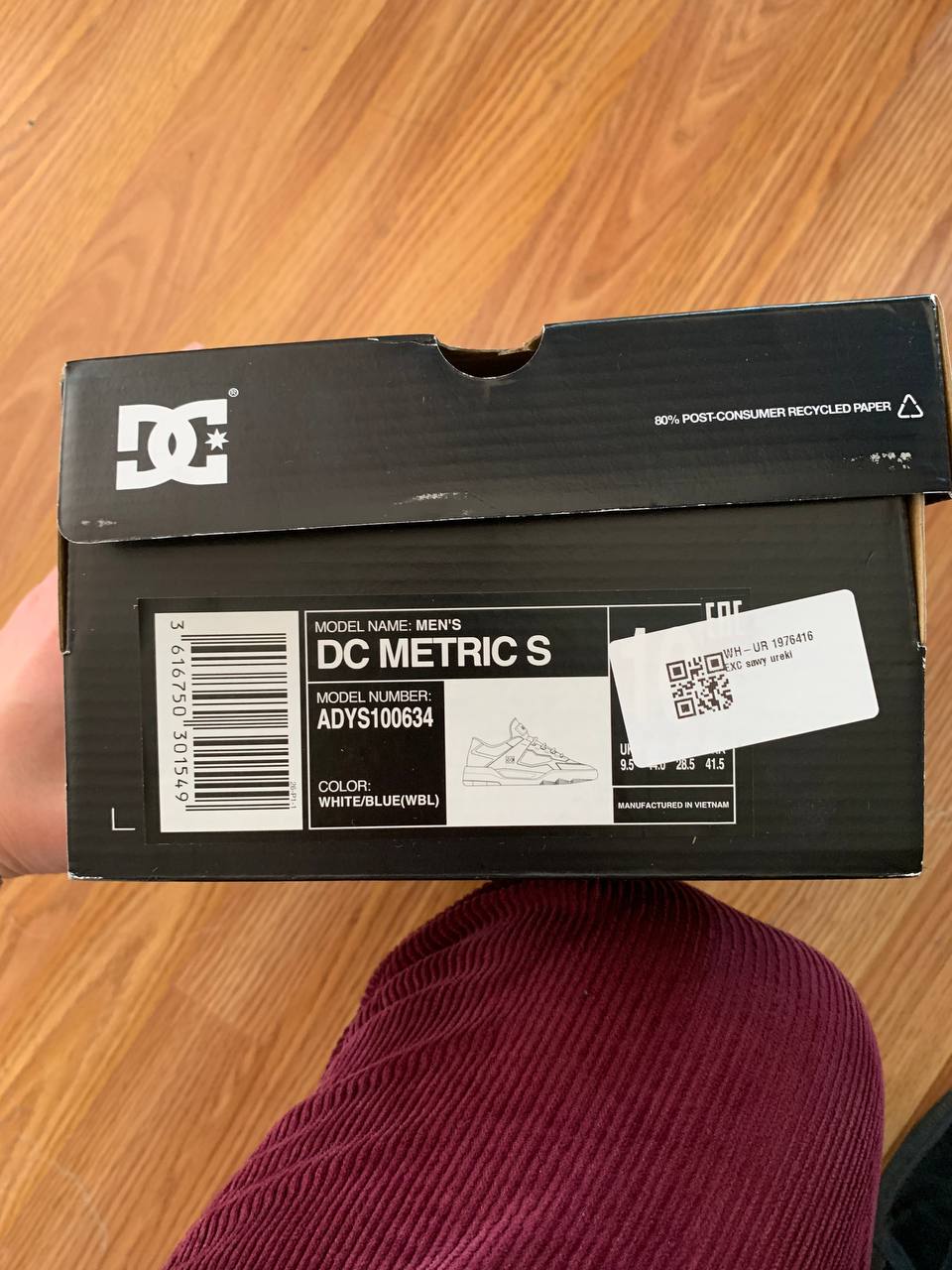 Кеды DC Metric, размер 10.5 US (44 EUR)
