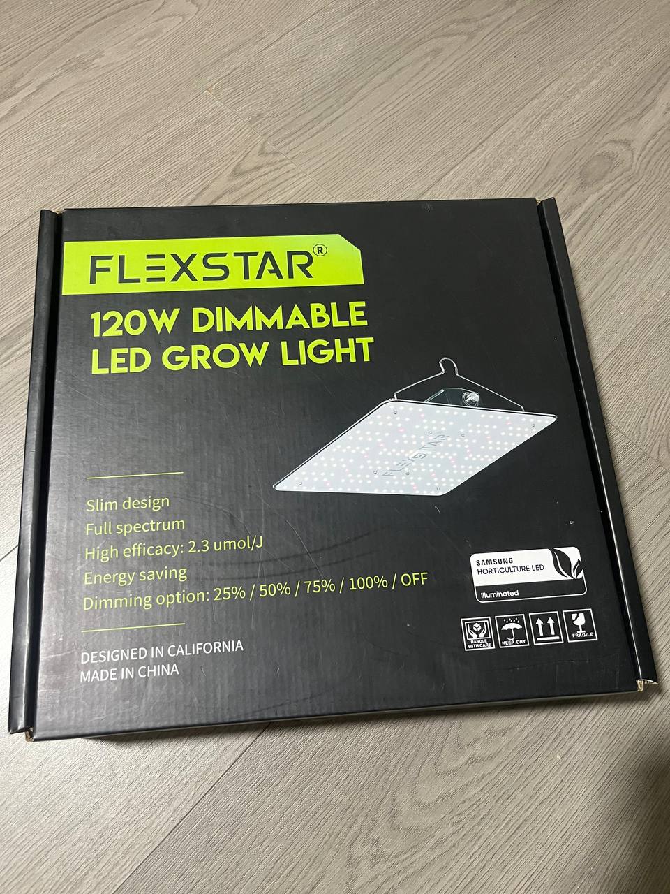 Лампы для растений Flexstar 120W, 3 шт.