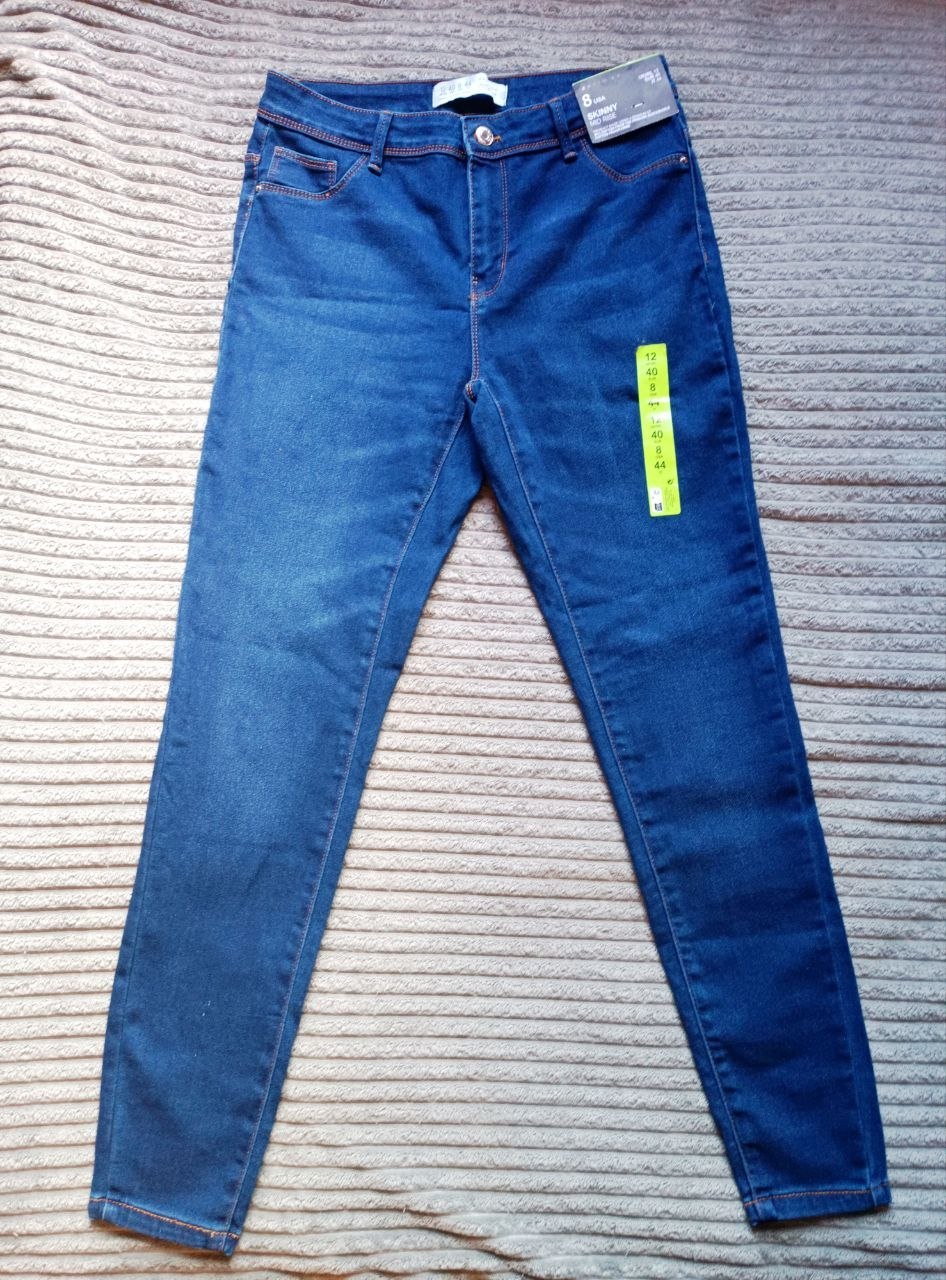 Джинсы женские скинни Denim Co. (Primark), размер 8 USA