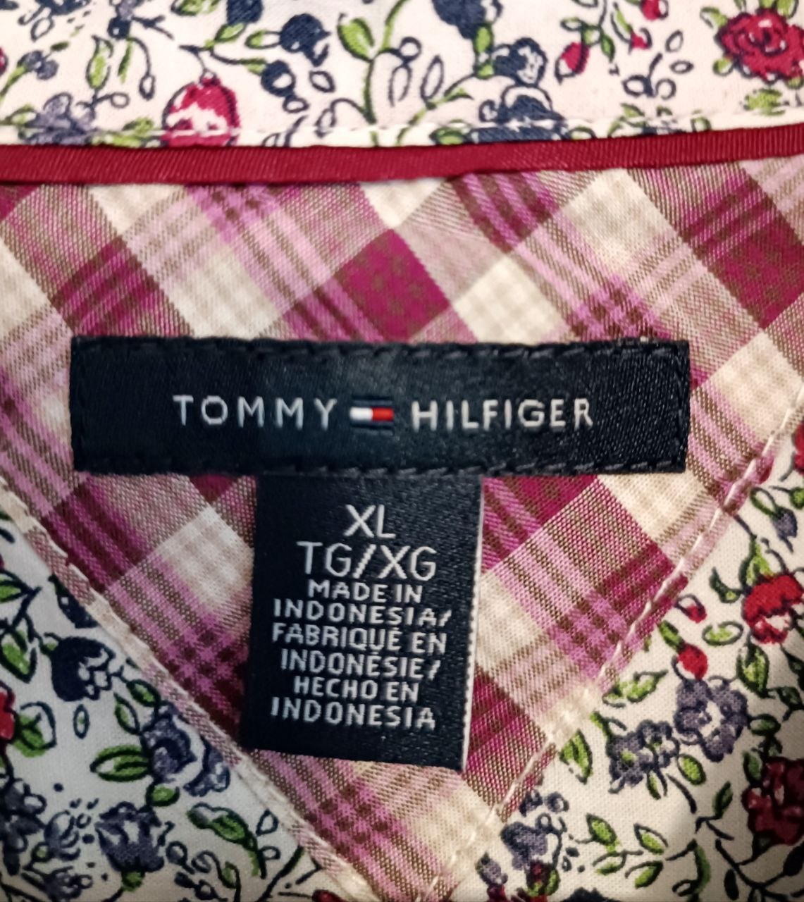 Рубашка женская Tommy Hilfiger, размер XL