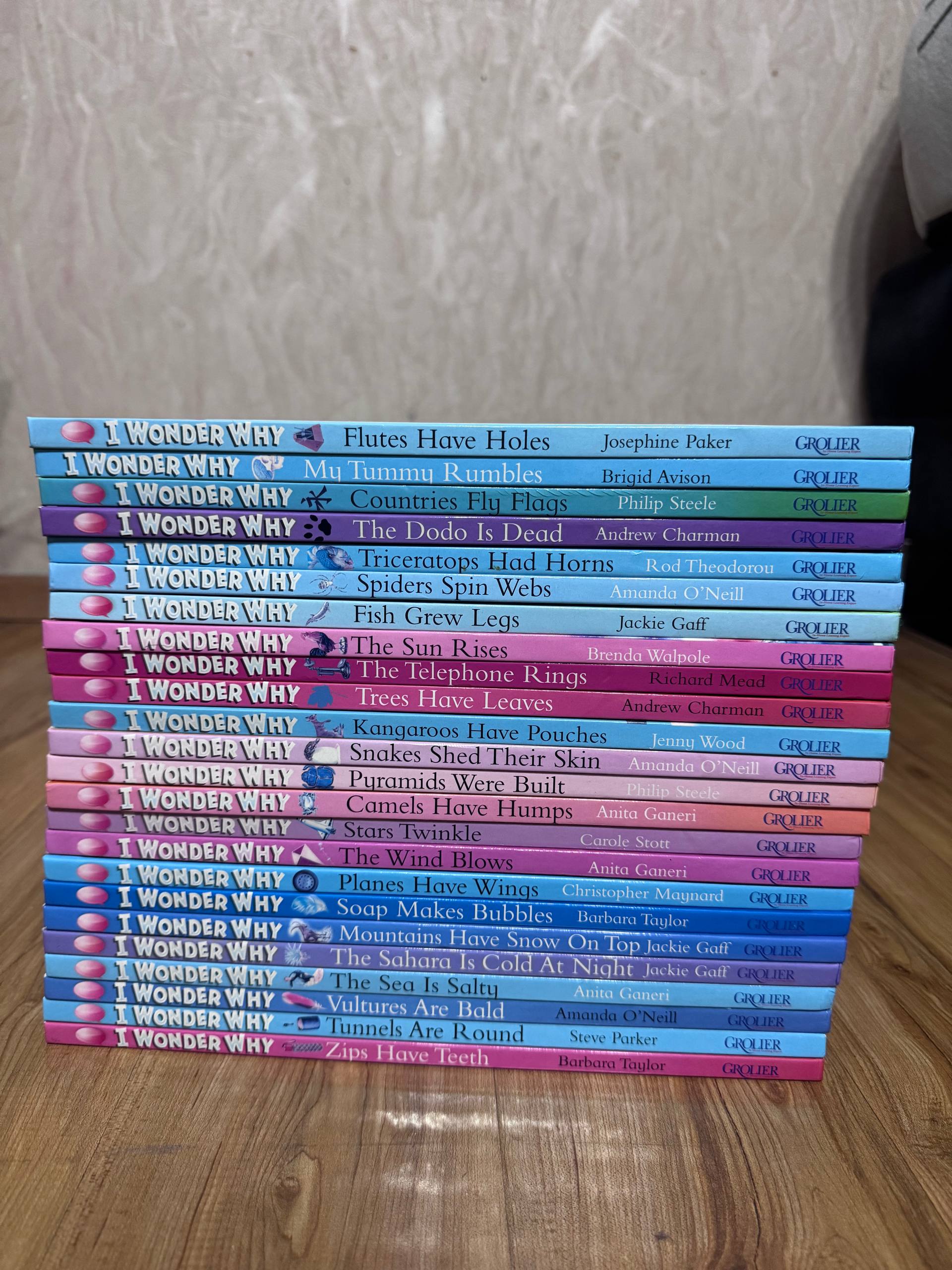 Набор детских энциклопедий "I Wonder Why" (24 книги)