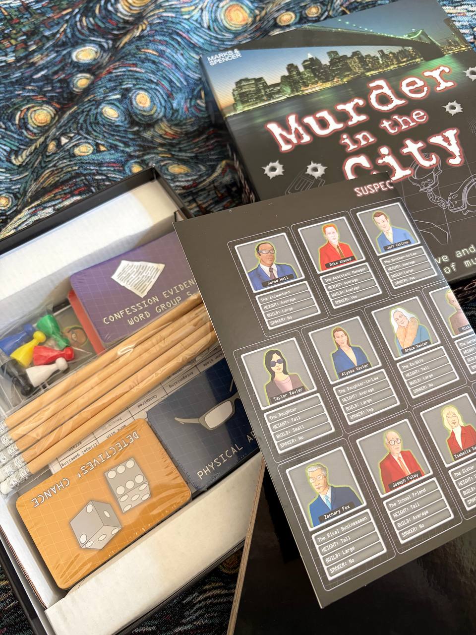Настольная игра Murder in the City (на английском)