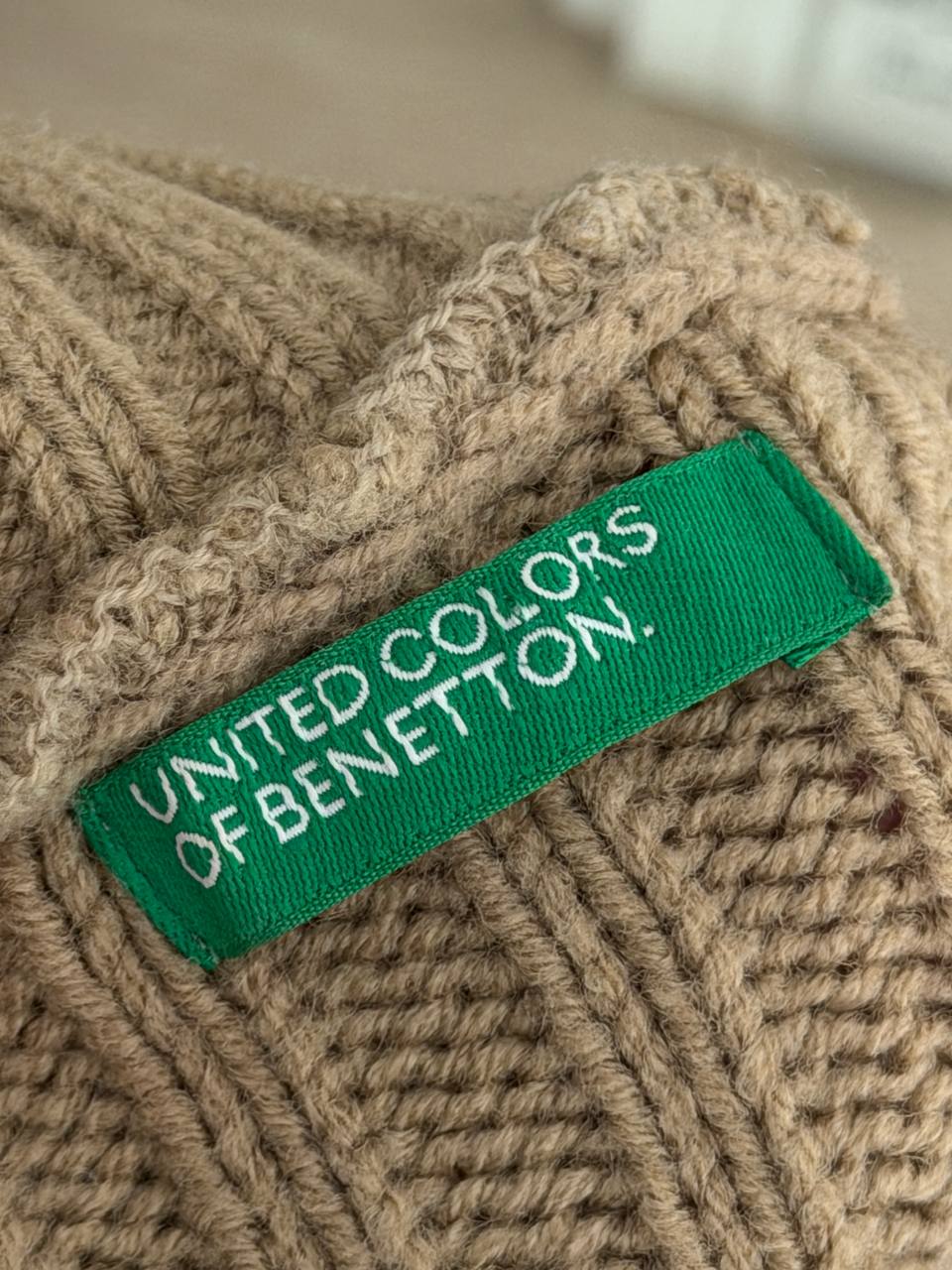 Свитер United Colors of Benetton, 50% шерсть, размер S