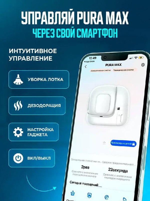 Автоматический лоток PETKIT PURA MAX 2