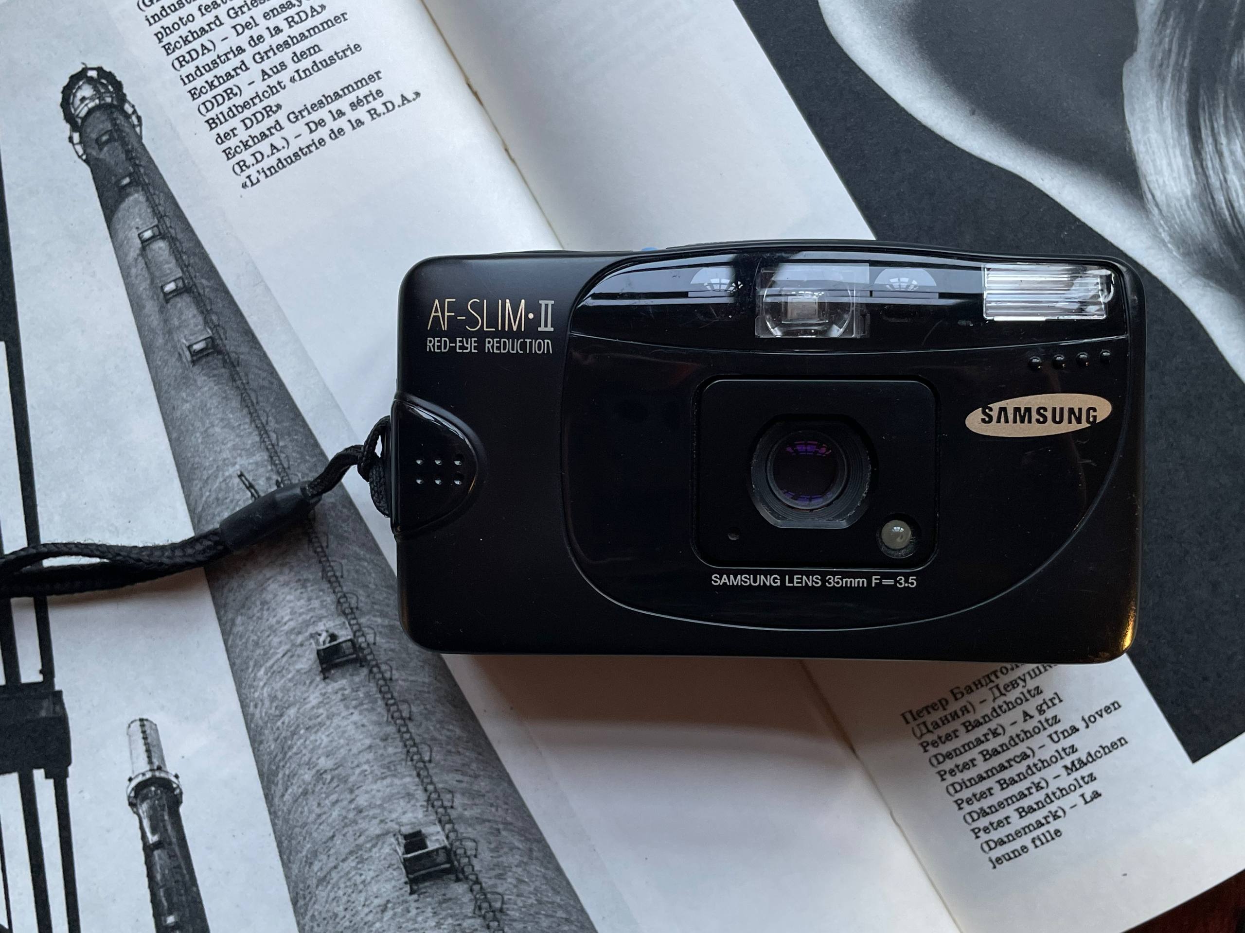 Samsung AF-Slim ll плёночная камера