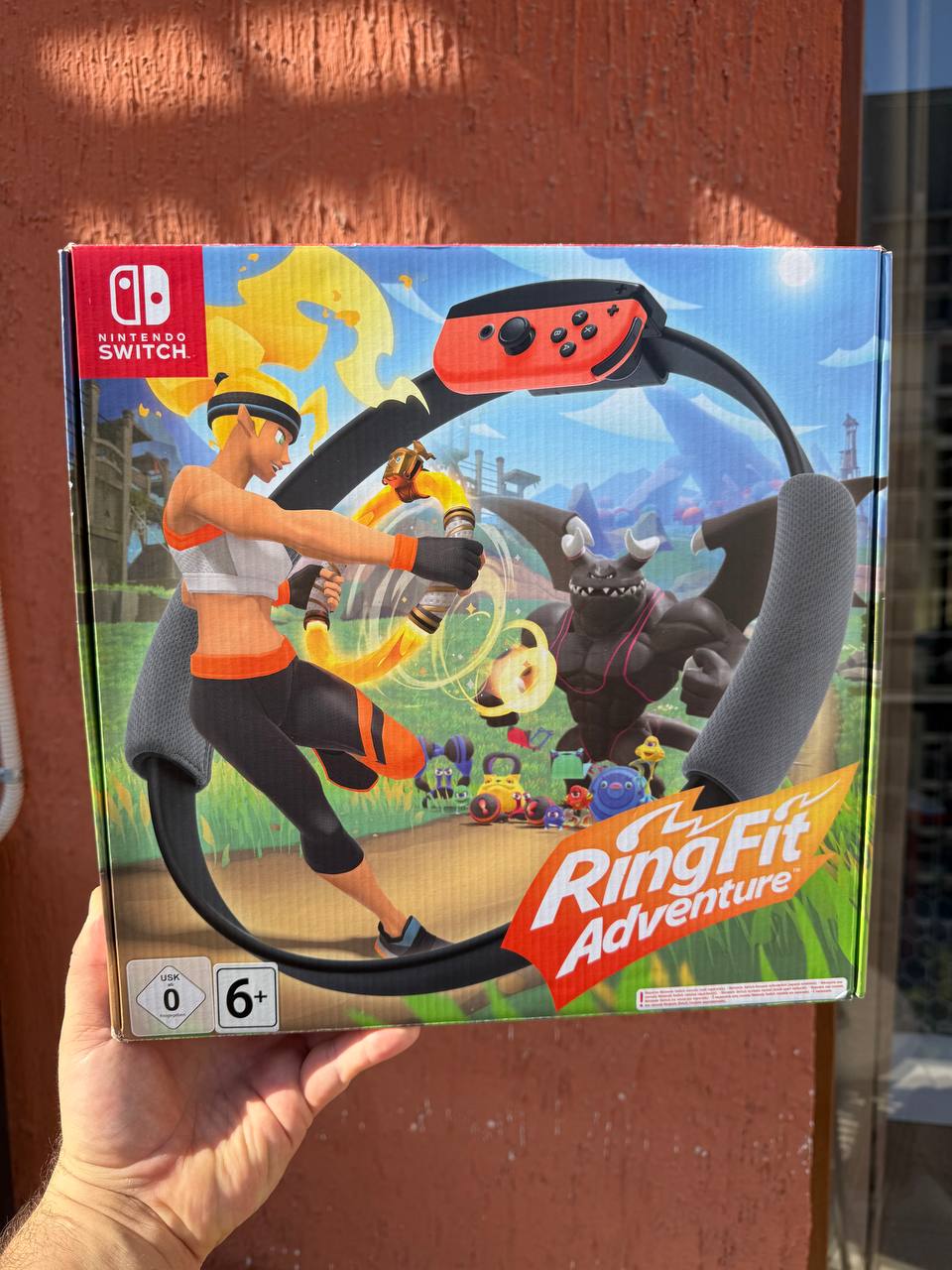 Nintendo Switch Ring Fit Adventure, полный комплект