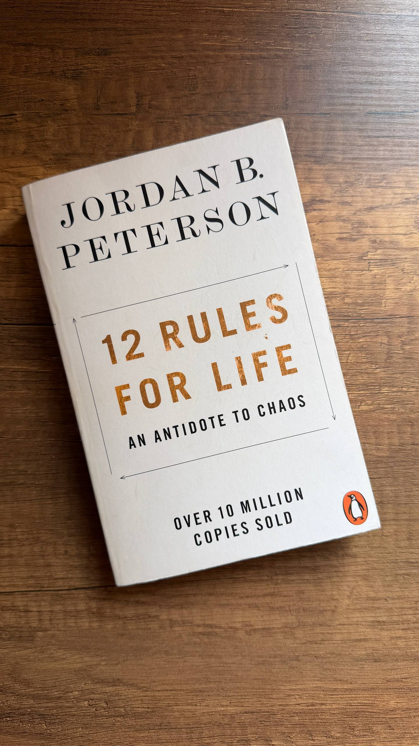 12 Rules For Life — Jordan Peterson