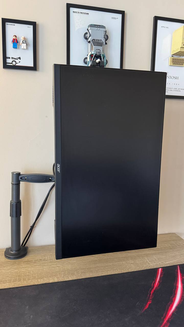 Монитор Acer 27" FHD 1920x1080 100Hz + кронштейн и подставка