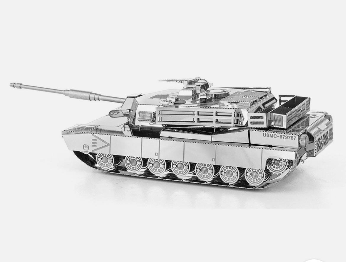Металлический 3D-пазл Танк Абрамс
