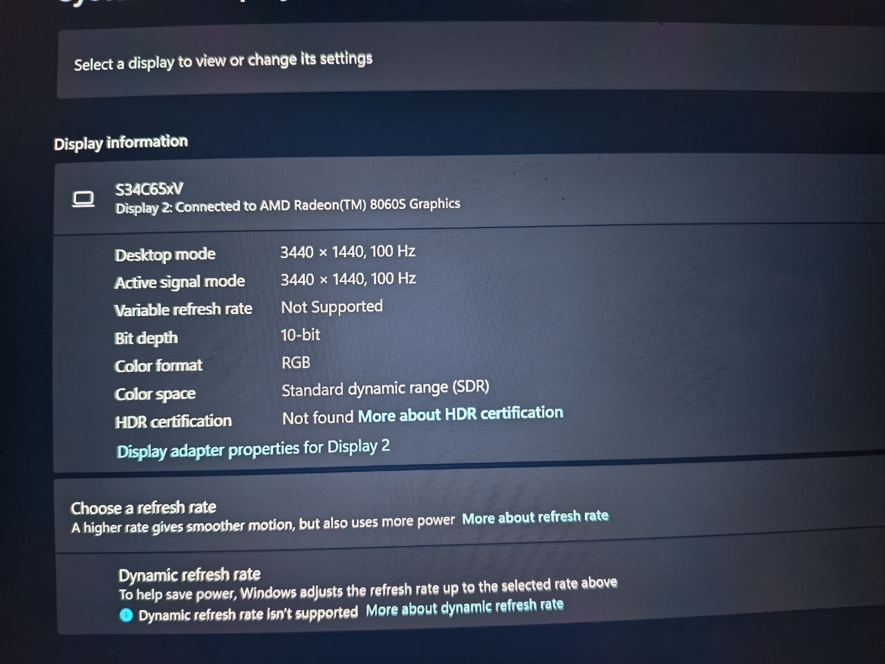 Монитор Samsung ViewFinity S6 34" изогнутый 4K 100Hz