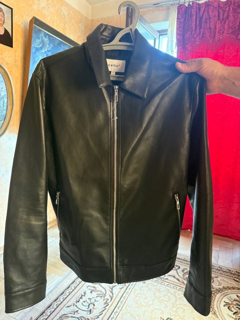 Кожаная куртка Celio, размер M