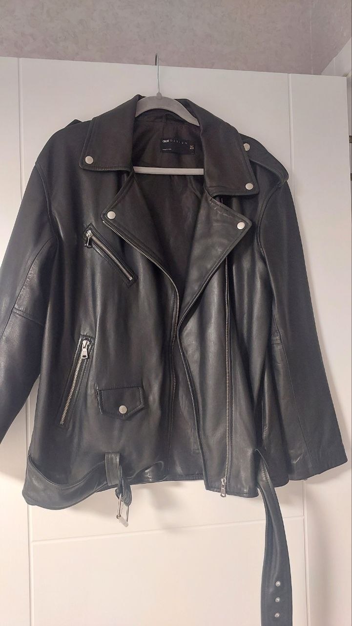 Косуха ASOS из натуральной кожи, размер M