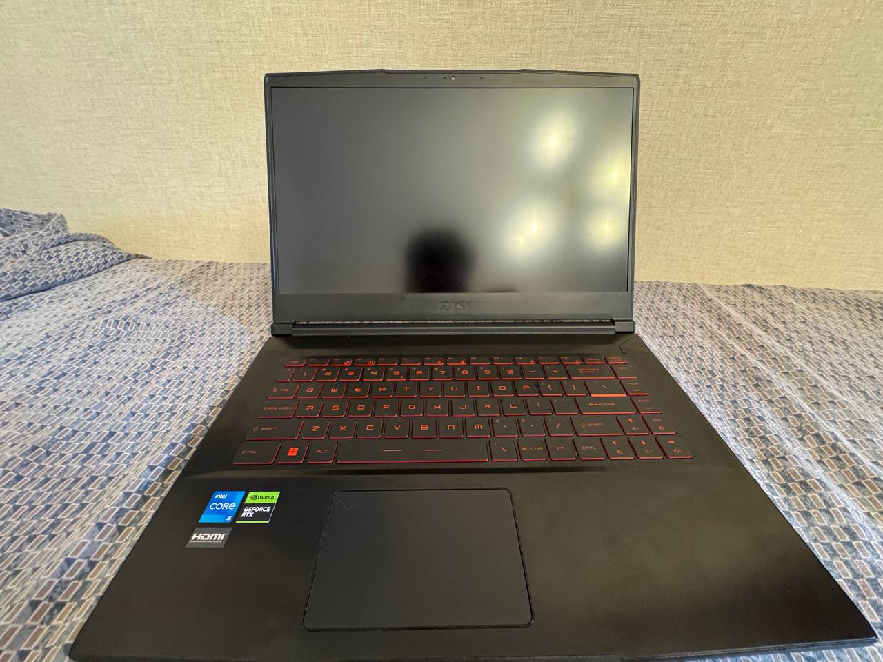 Ноутбук MSI GF64 Thin, RTX 3050, i5 11400H, 16GB, 512GB SSD