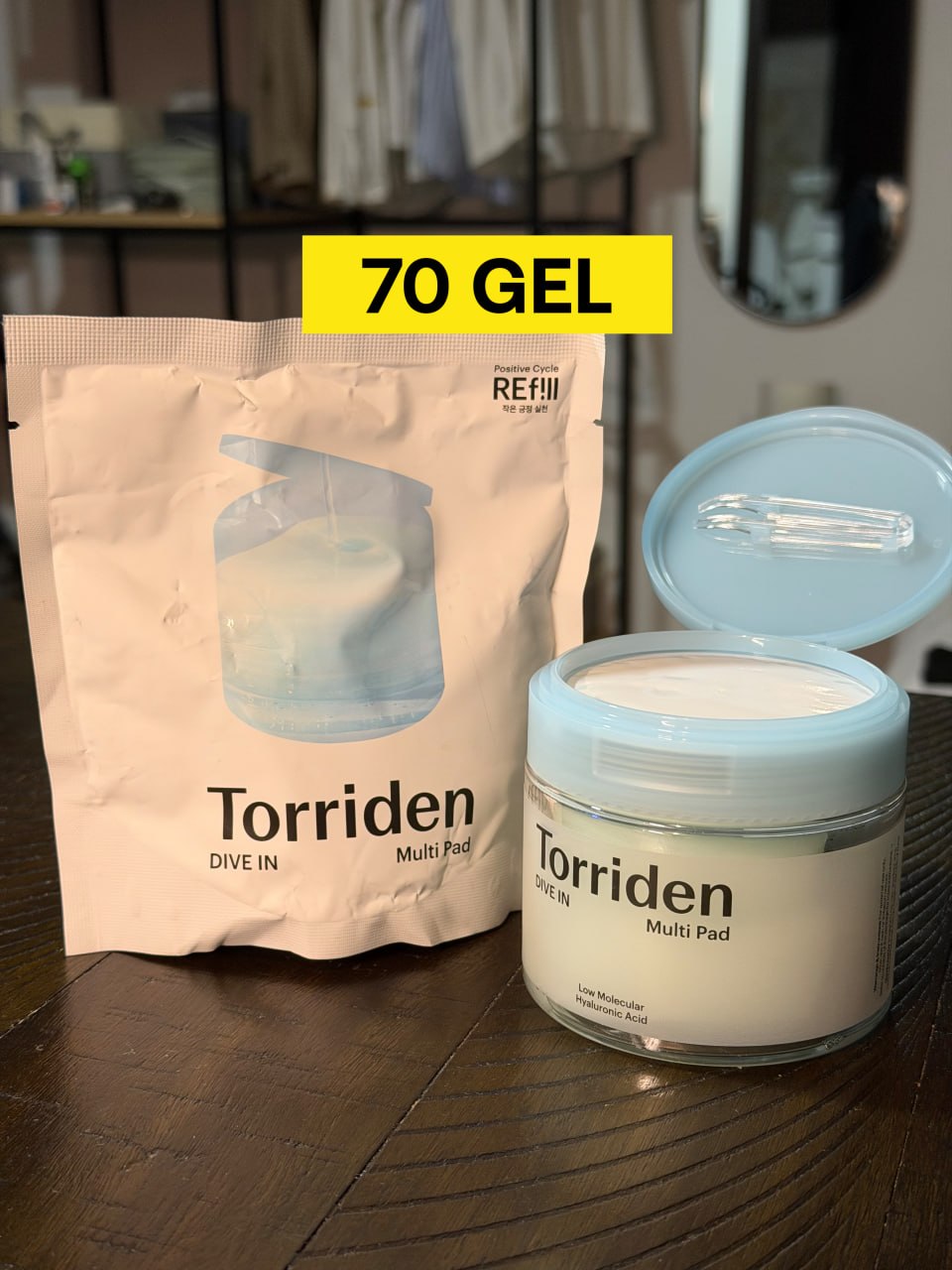 Пэды Torriden DIVE-IN Low Molecular Hyaluronic Acid Multi Pad