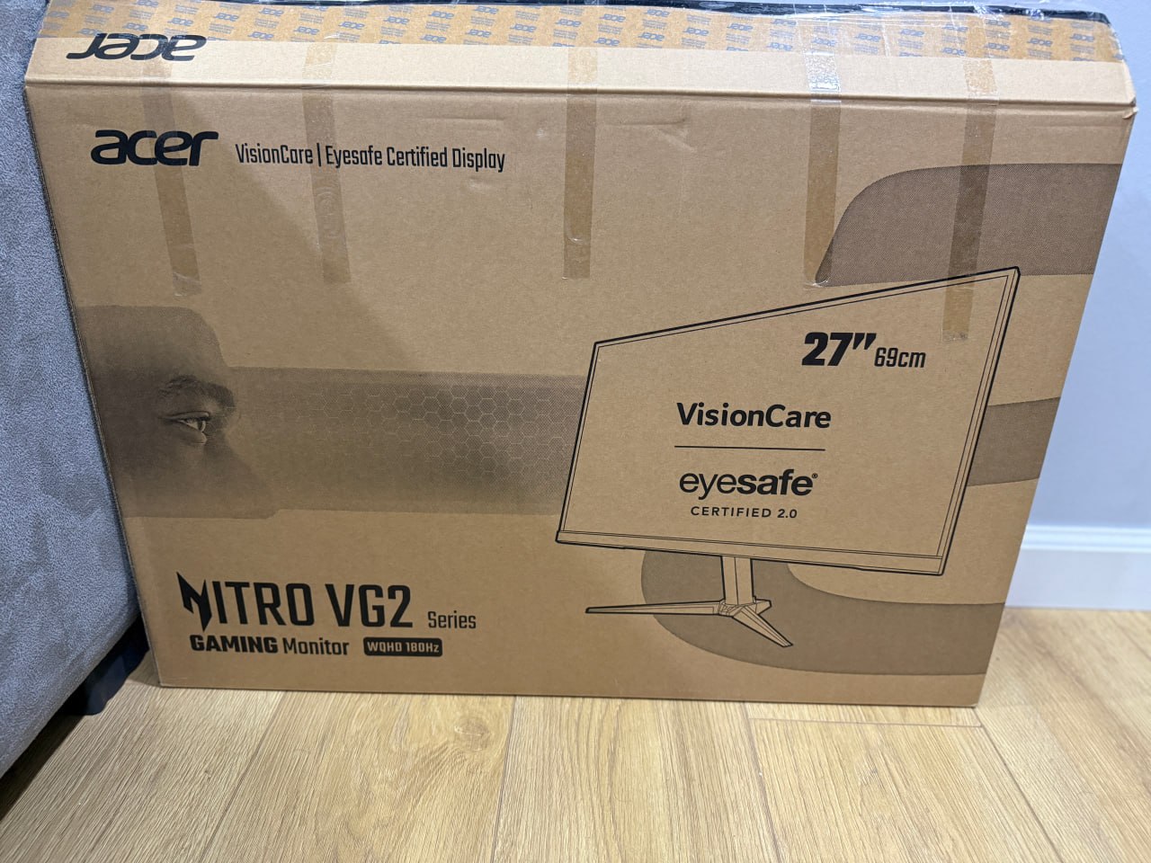 Монитор Acer Nitro VG272U V3BMIIPX 27" 2K 180Hz