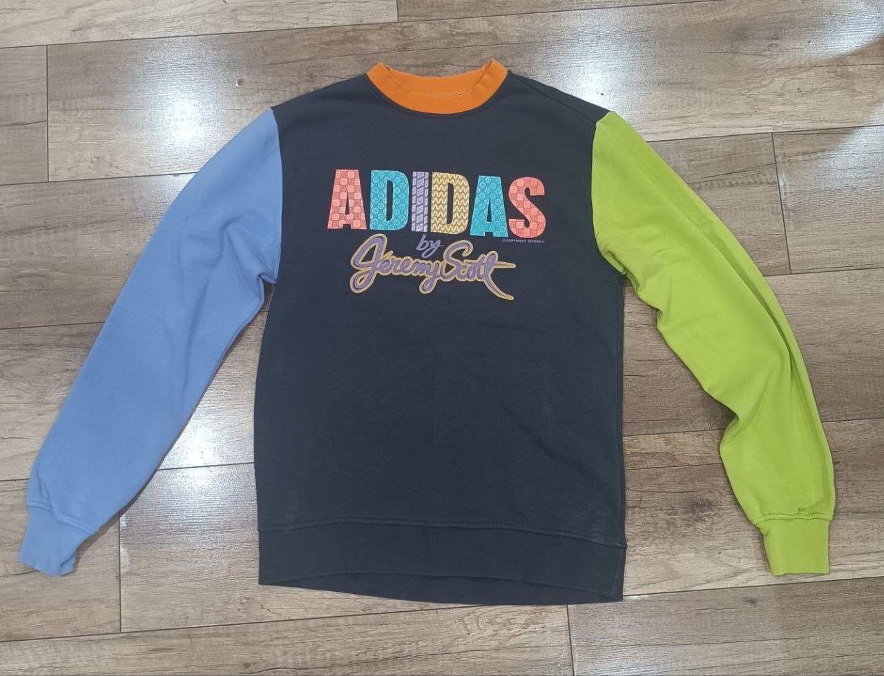 Adidas X Jeremy Scott винтажная кофта 2011, размер M