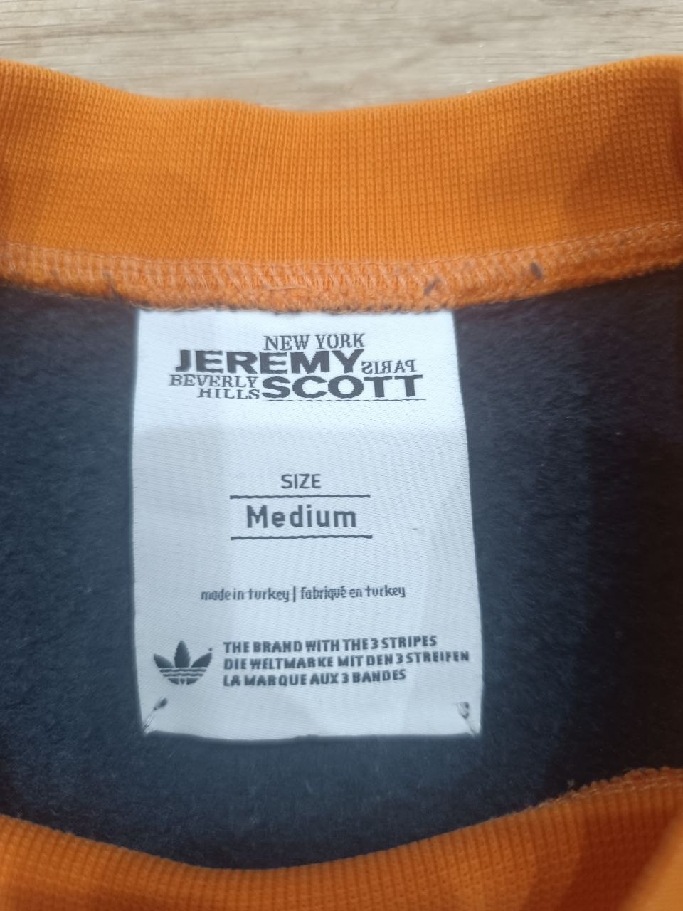 Adidas X Jeremy Scott винтажная кофта 2011, размер M