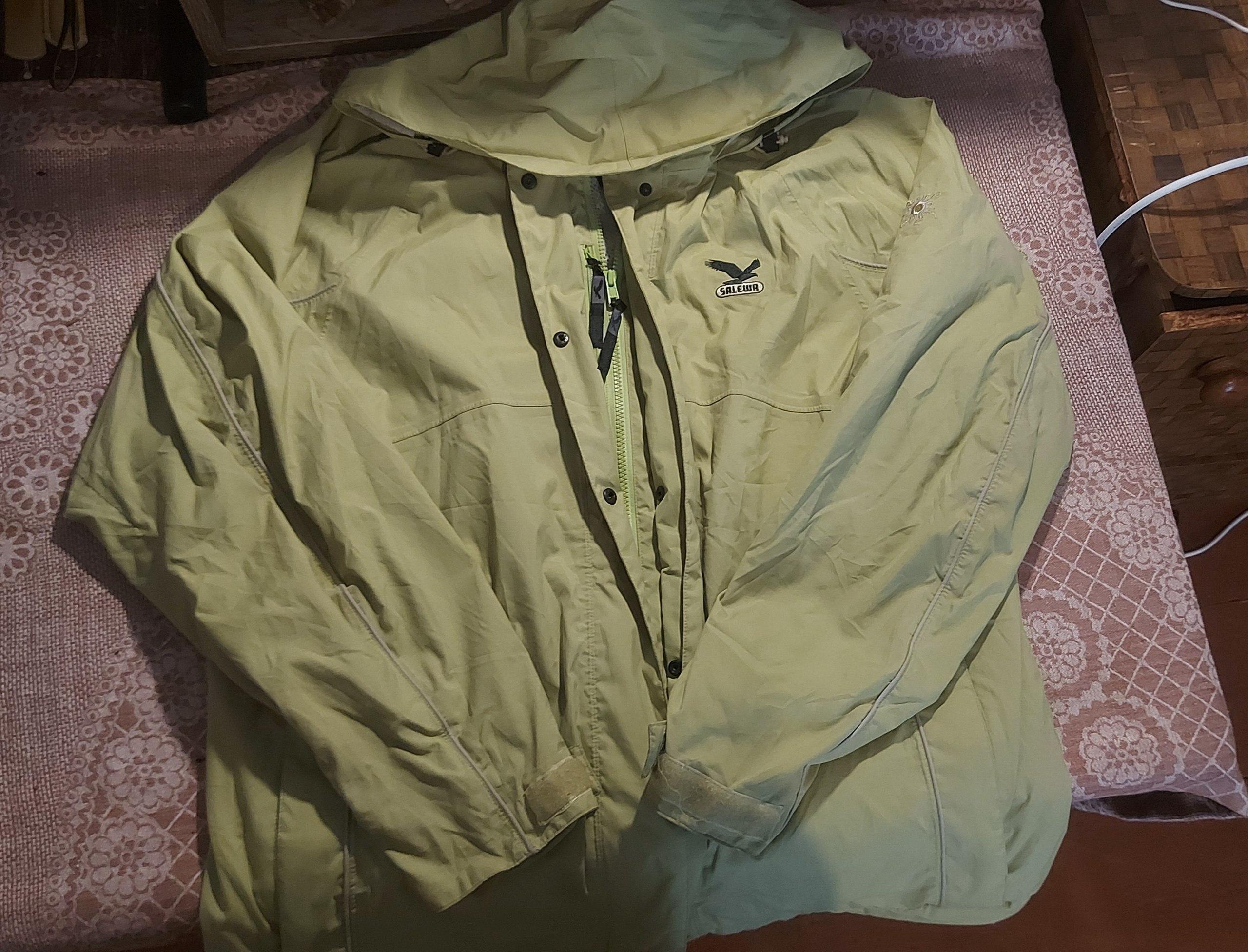 Винтажная ветровка Salewa Powertex Mountain Technology, XL