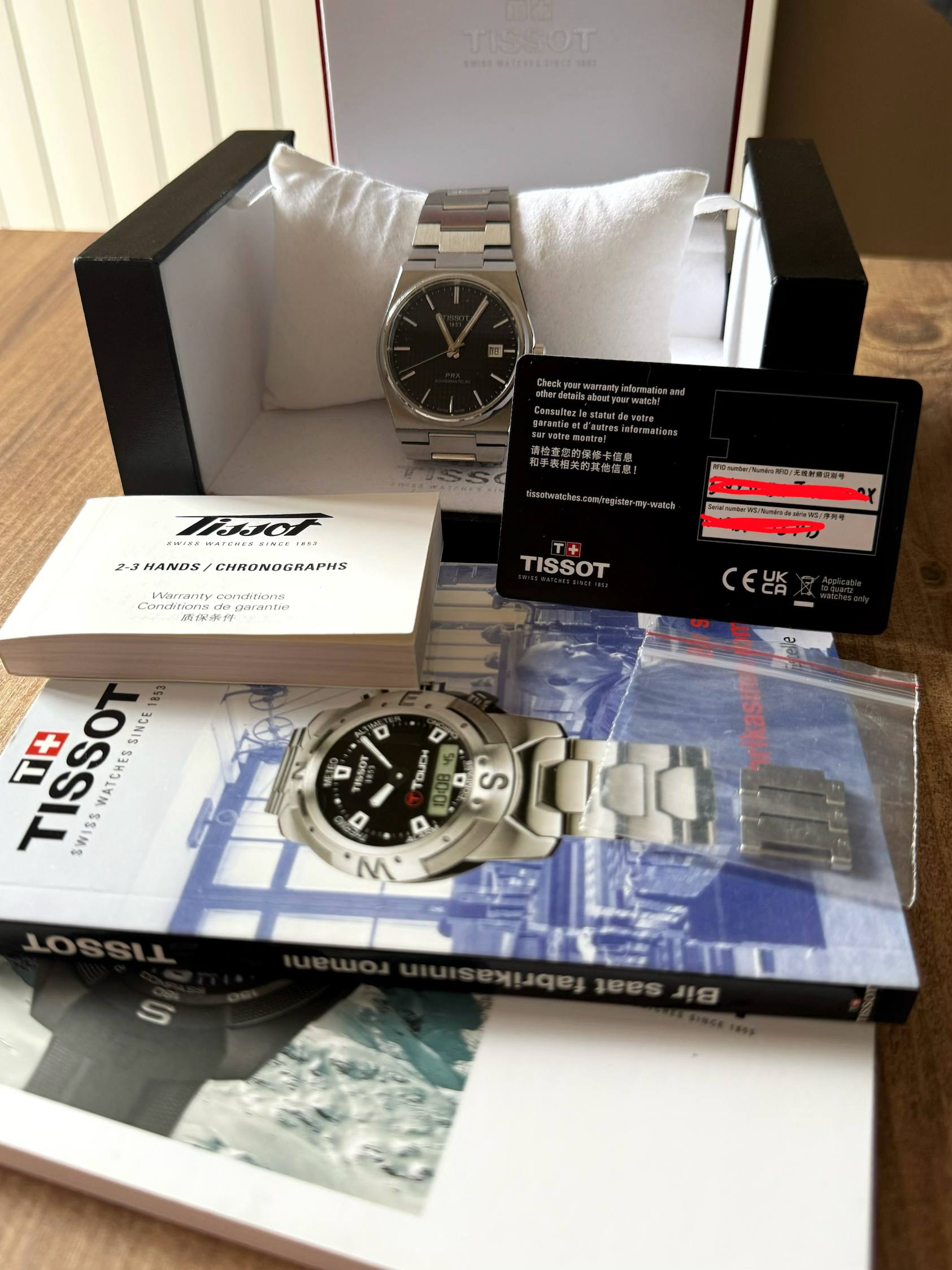 Швейцарские механические часы Tissot PRX Powermatic 80