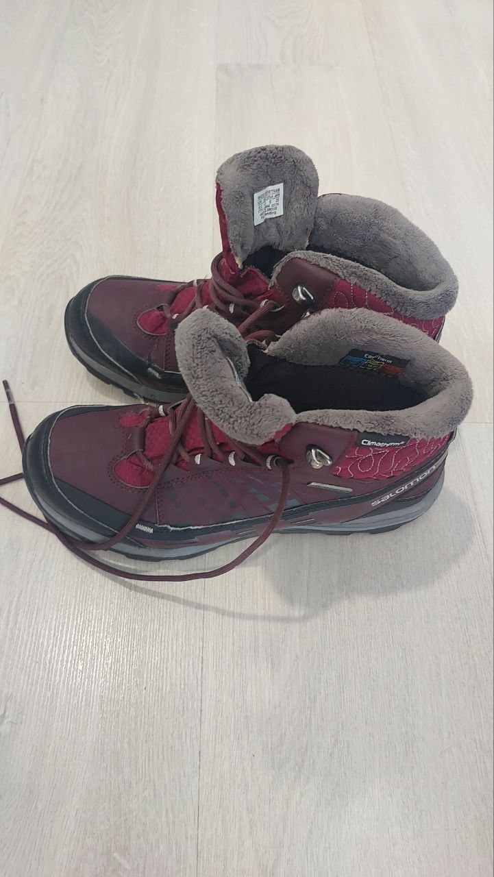 Зимние ботинки Salomon, размер 25