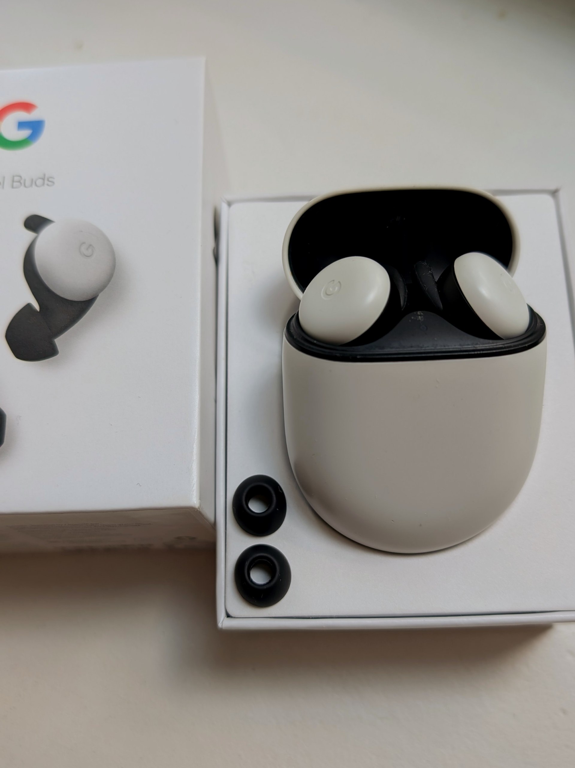 Беспроводные наушники Google Pixel Buds Clearly White