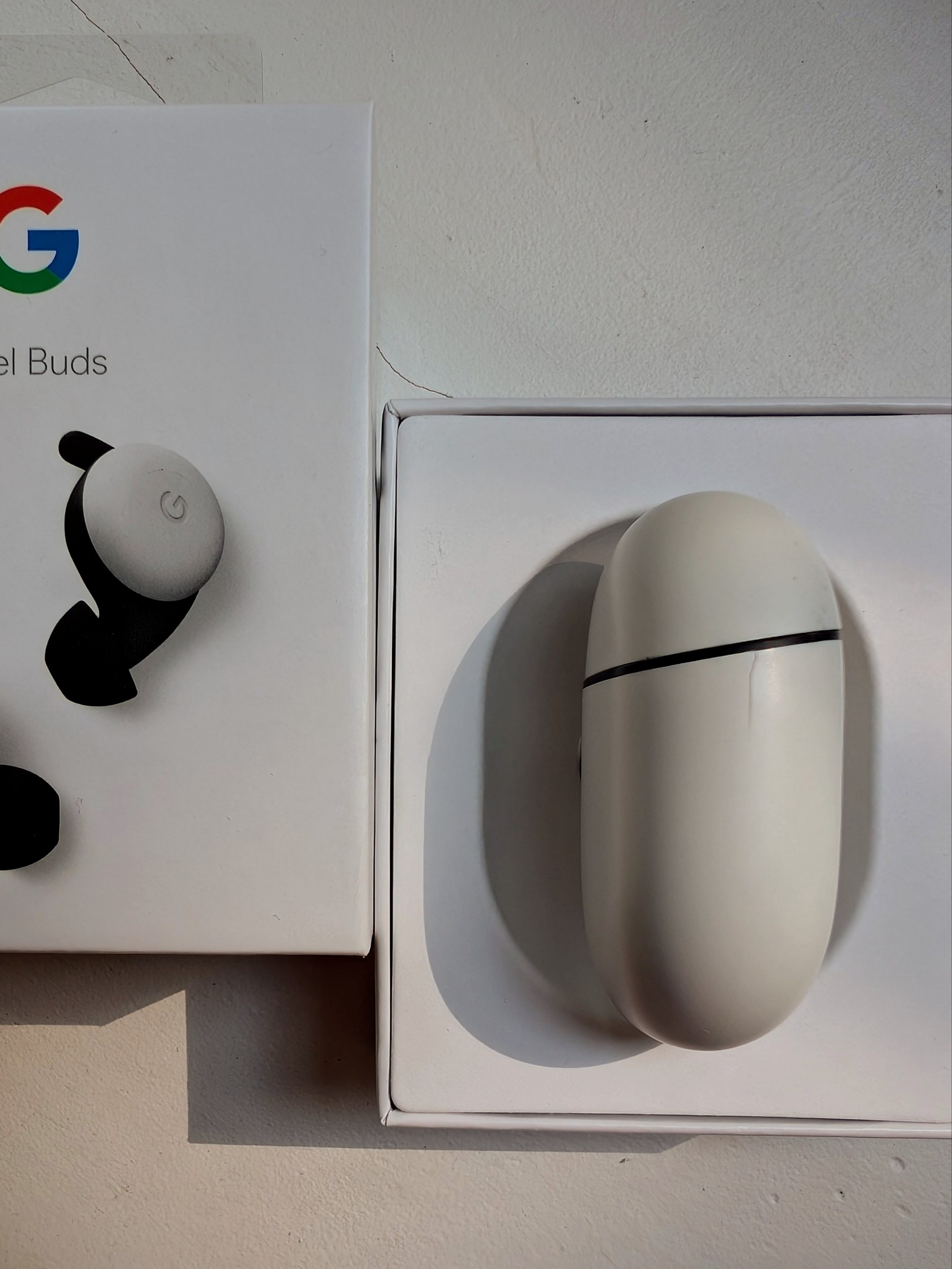 Беспроводные наушники Google Pixel Buds Clearly White