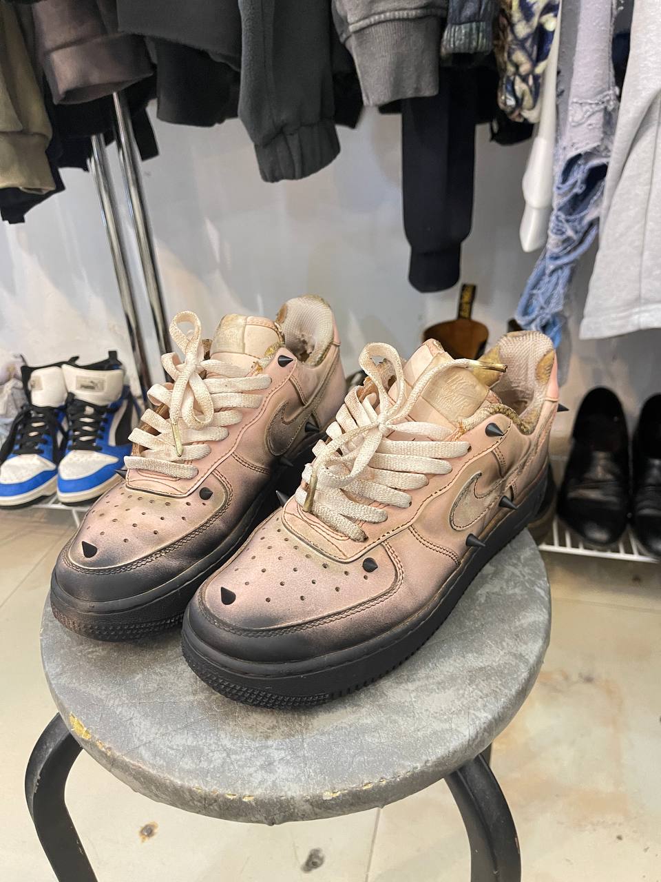 Кроссовки Nike Air Force (custom), размер 38.5