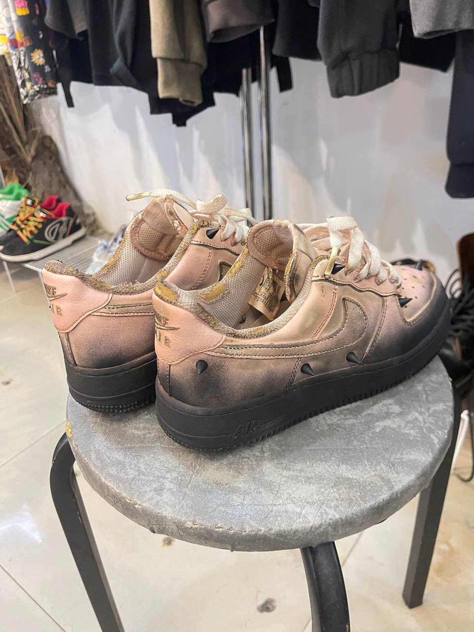 Кроссовки Nike Air Force (custom), размер 38.5