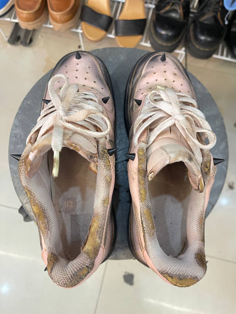 Кроссовки Nike Air Force (custom), размер 38.5
