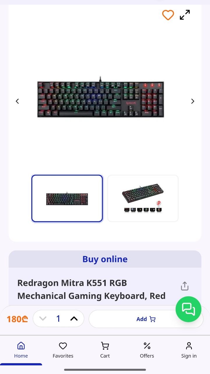 Клавиатура Redragon Mitra K551