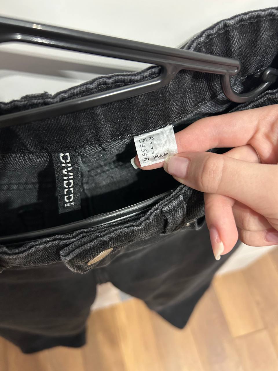 Прямые джинсы H&M, размер 36