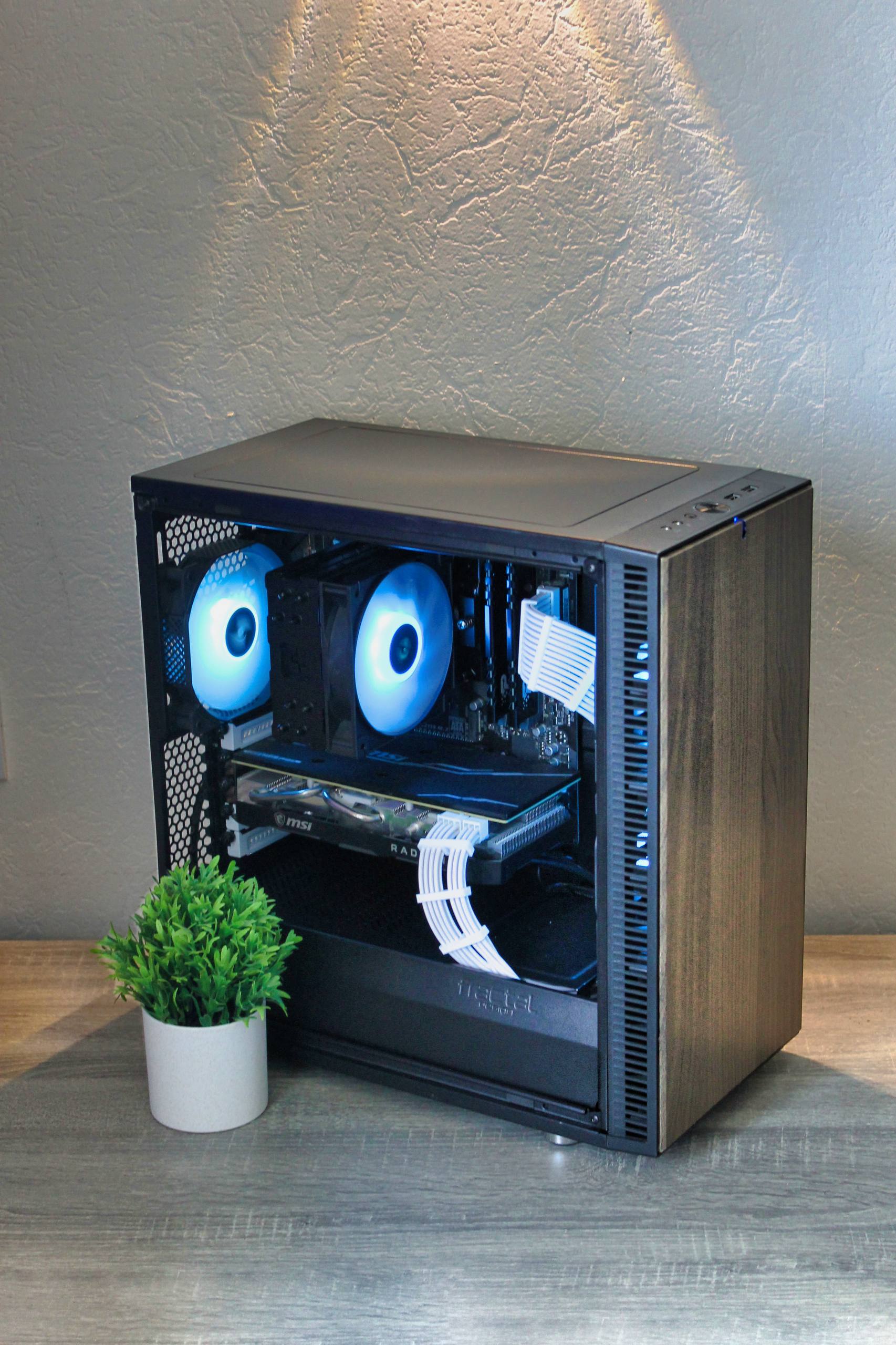 Игровой ПК: Ryzen 5 5600, RX 5700 XT 8GB, 32GB RAM, SSD 250GB + 240GB