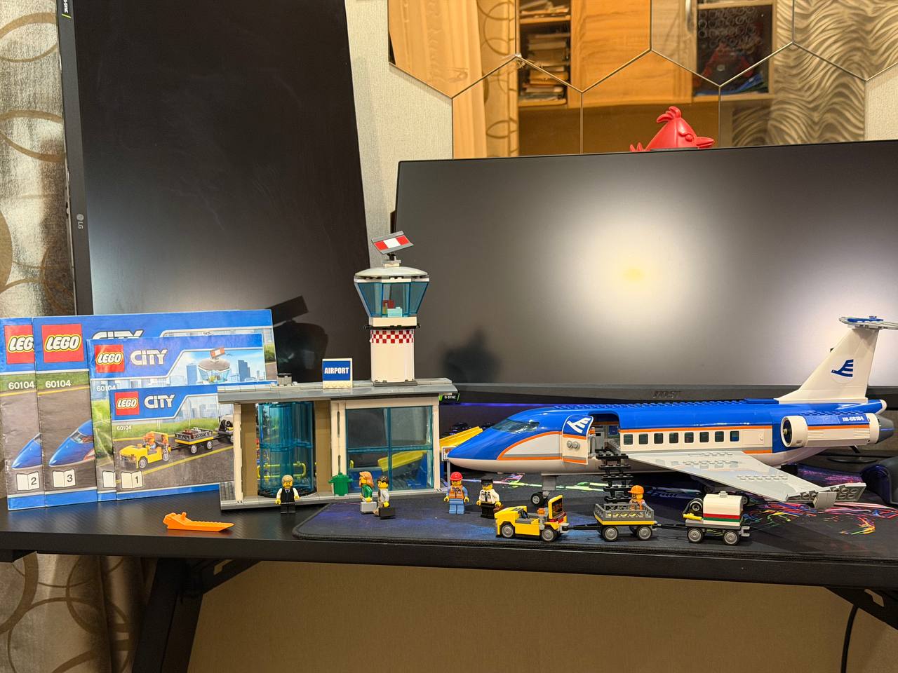 LEGO 60104 Пассажирский самолёт с аэропортом