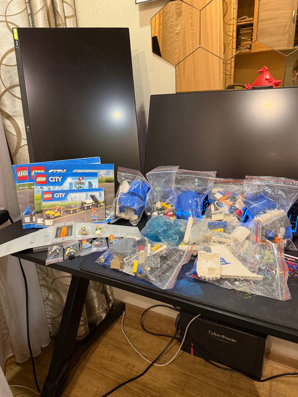 LEGO 60104 Пассажирский самолёт с аэропортом