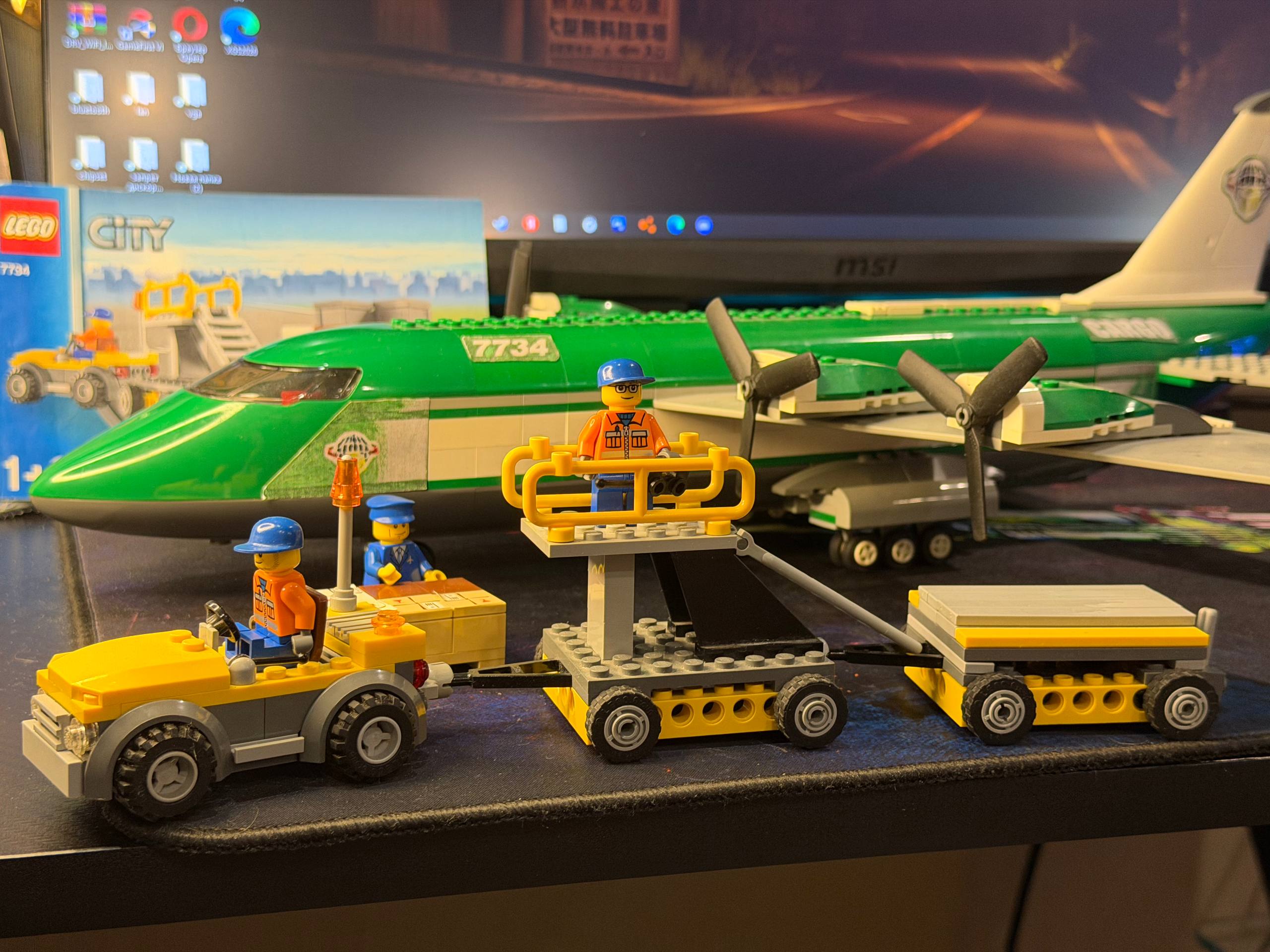 LEGO City 7734 Грузовой самолет (Cargo Plane)