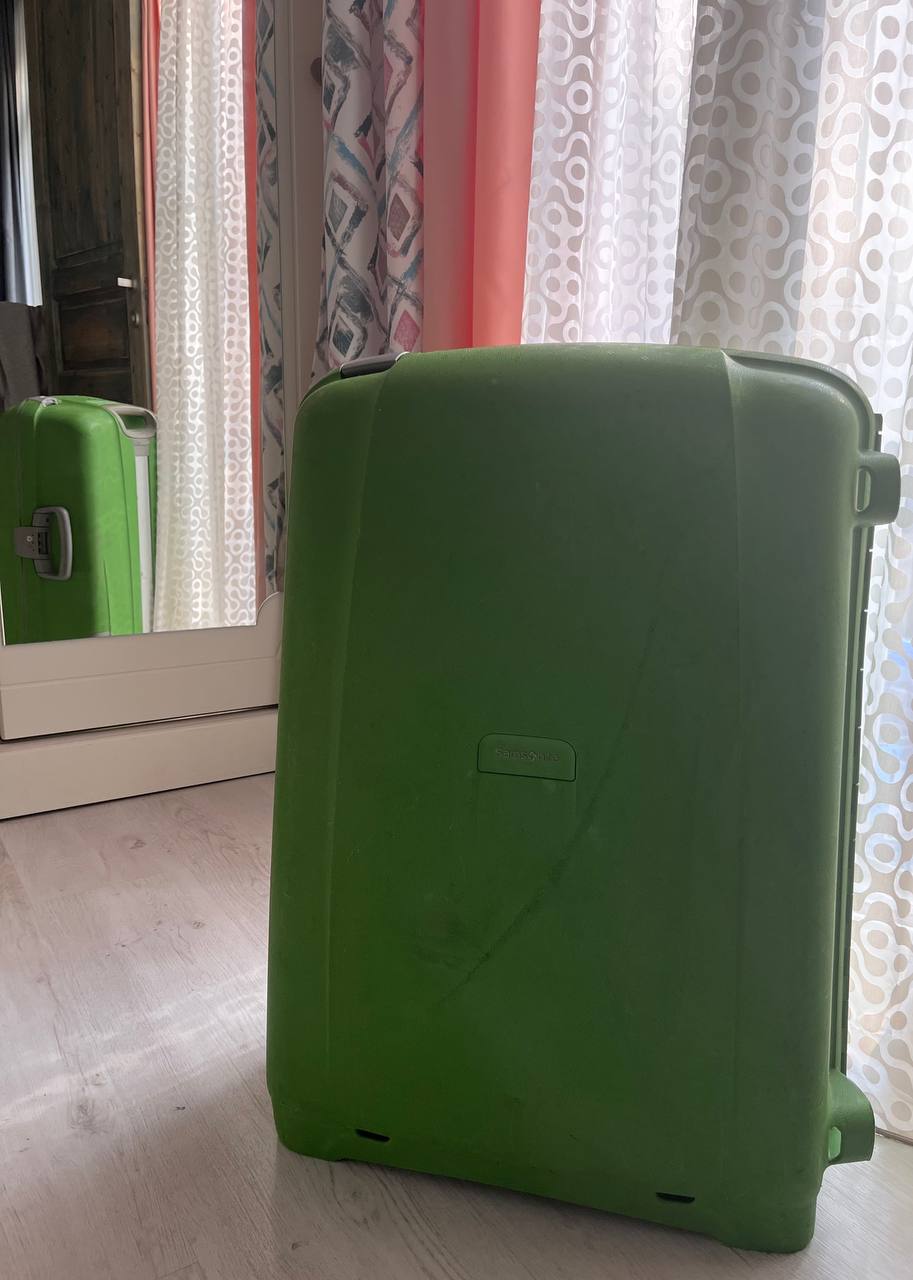 Чемодан Samsonite на 2 колёсах
